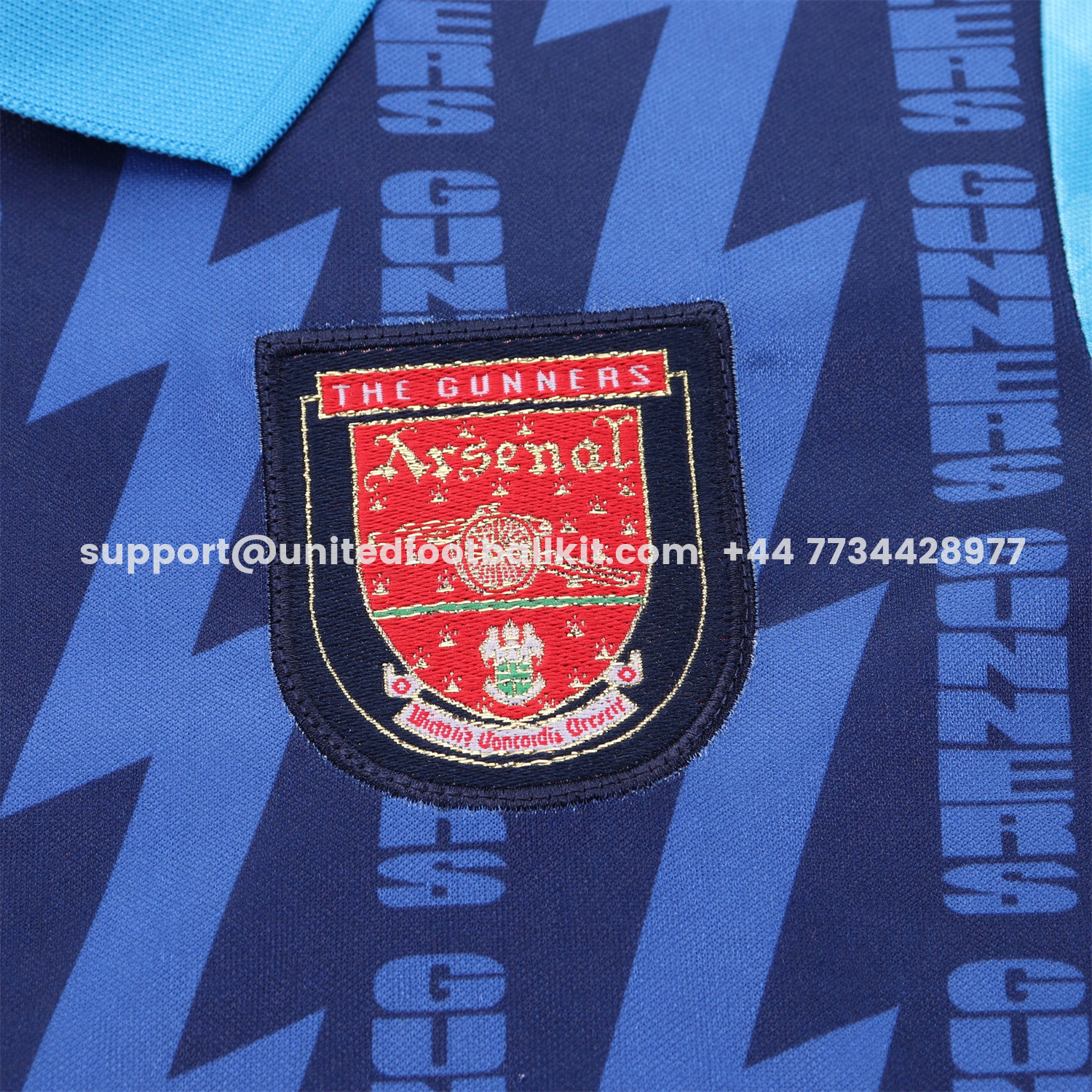 Unitedfootballkit.com | Retro Arsenal 1994-95 Away Kids Kit -Customize Name, Number and Patch | Worldwide Shipping