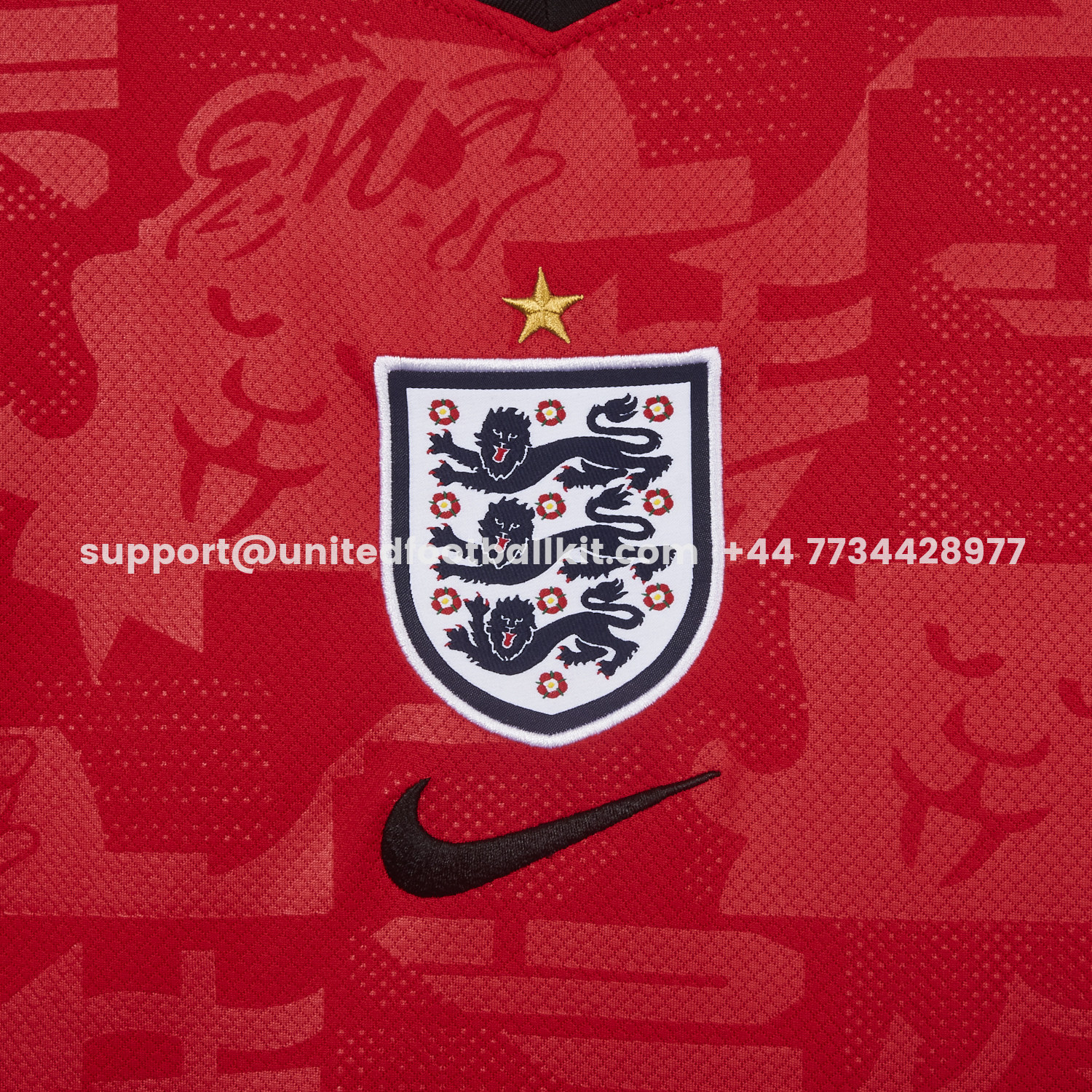 Unitedfootballkit.com | England 2026 Away Jersey - Fans Version -Customize Name, Number and Patch | Worldwide Shipping