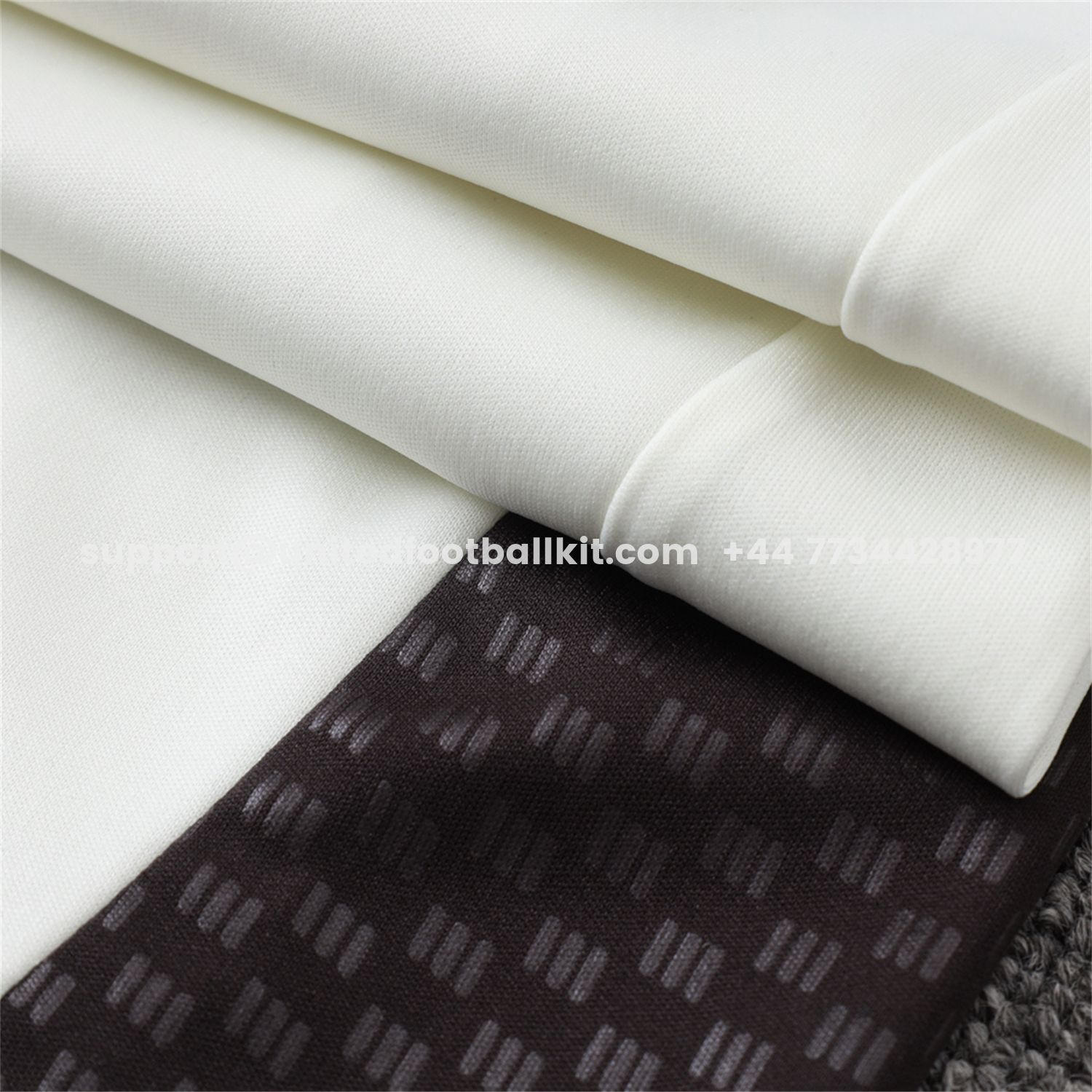 Unitedfootballkit.com | Flamengo 2026 Long Sleeve Training Set - White Top & Black Pants -Customize Name, Number and Patch | Worldwide Shipping