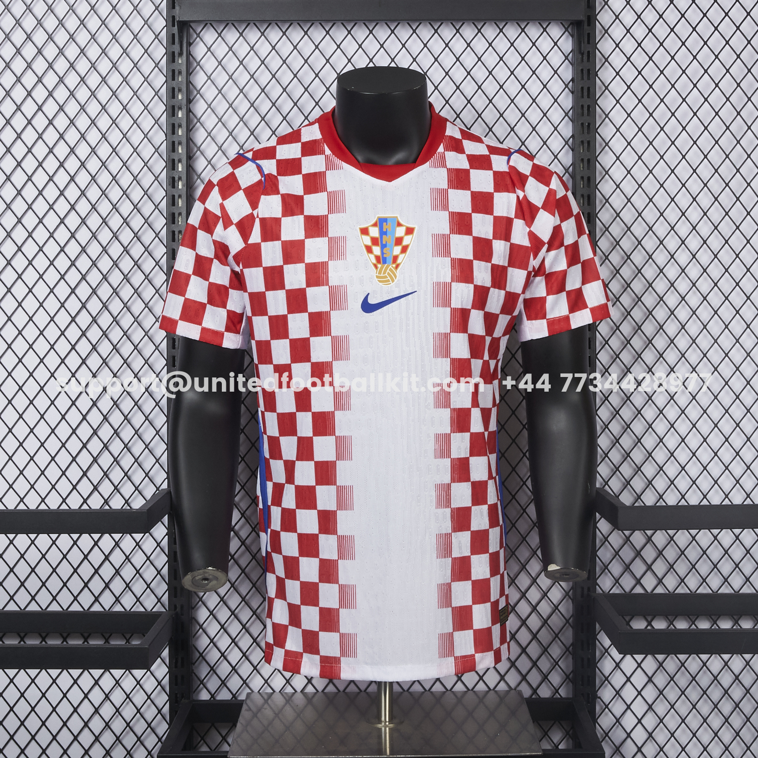Unitedfootballkit.com | Croatia 2026 Home Jersey - Player Version -Customize Name, Number and Patch | Worldwide Shipping