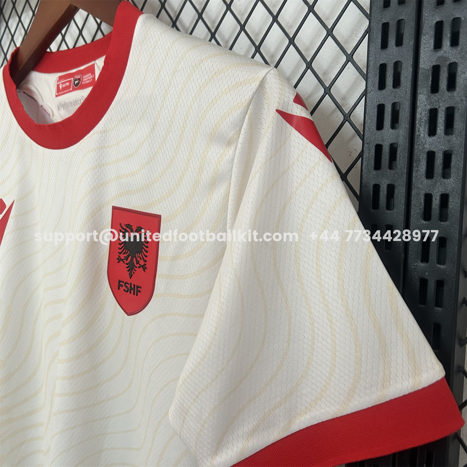 Unitedfootballkit.com | Albania 2026 Away Jersey - Fans Version -Customize Name, Number and Patch | Worldwide Shipping