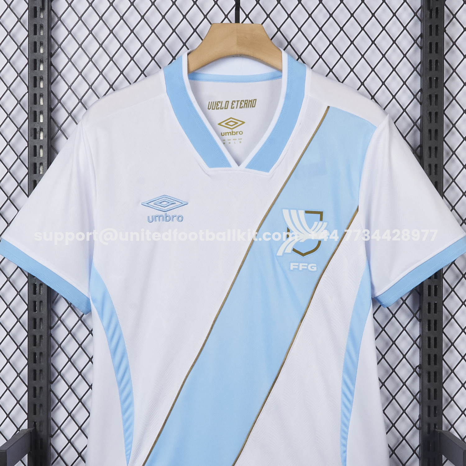Unitedfootballkit.com | Guatemala 2026 Home Jersey - Fans Version -Customize Name, Number and Patch | Worldwide Shipping