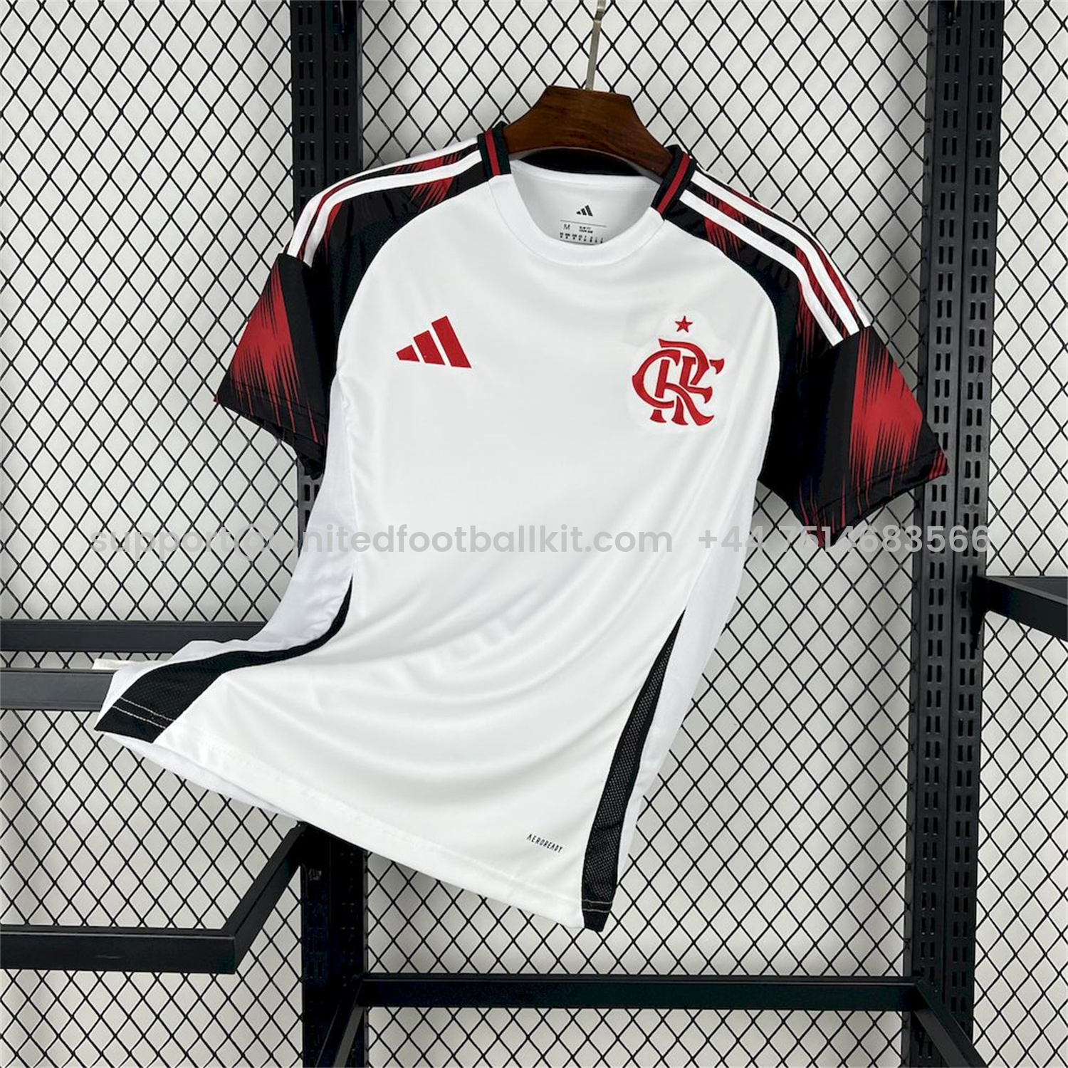 Unitedfootballkit.com | Flamengo 25-26 Away Unsponsored Jersey - Fans Version -Customize Name, Number and Patch | Worldwide Shipping