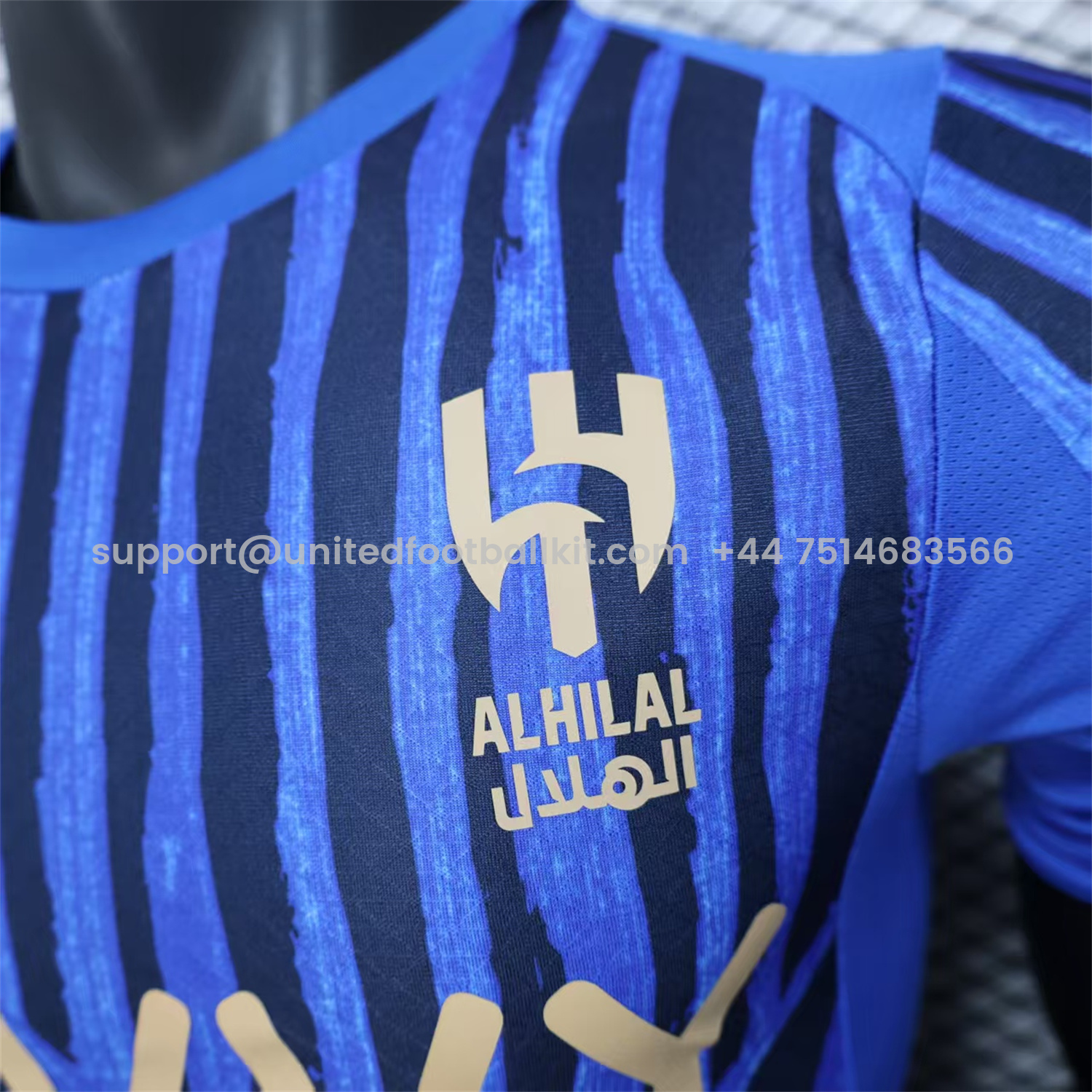 Unitedfootballkit.com | Al Hilal Riyadh Crescent 25-26 Club World Cup Home Jersey - Player Version -Customize Name, Number and Patch | Worldwide Shipping