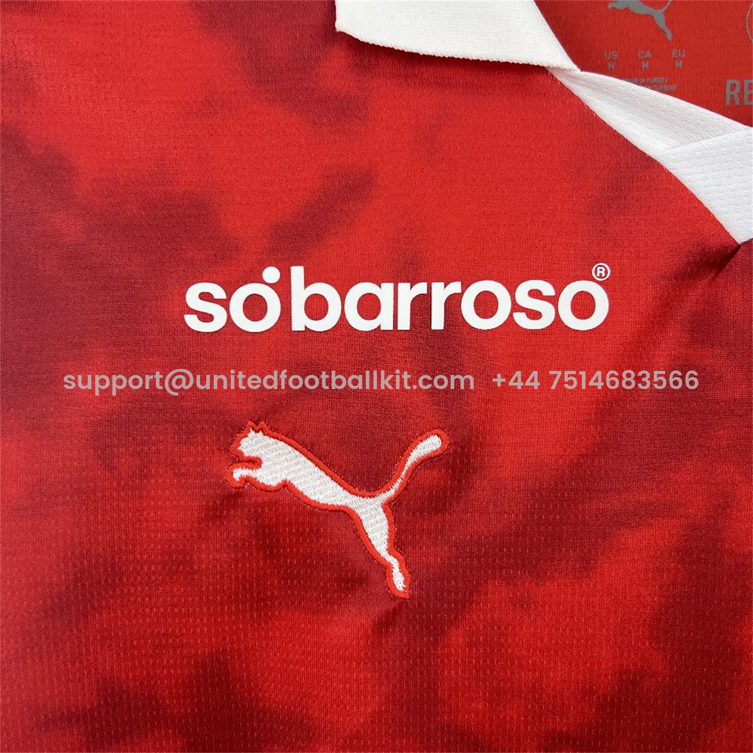 Unitedfootballkit.com | Braga 25-26 Home Jersey - Fans Version -Customize Name, Number and Patch | Worldwide Shipping