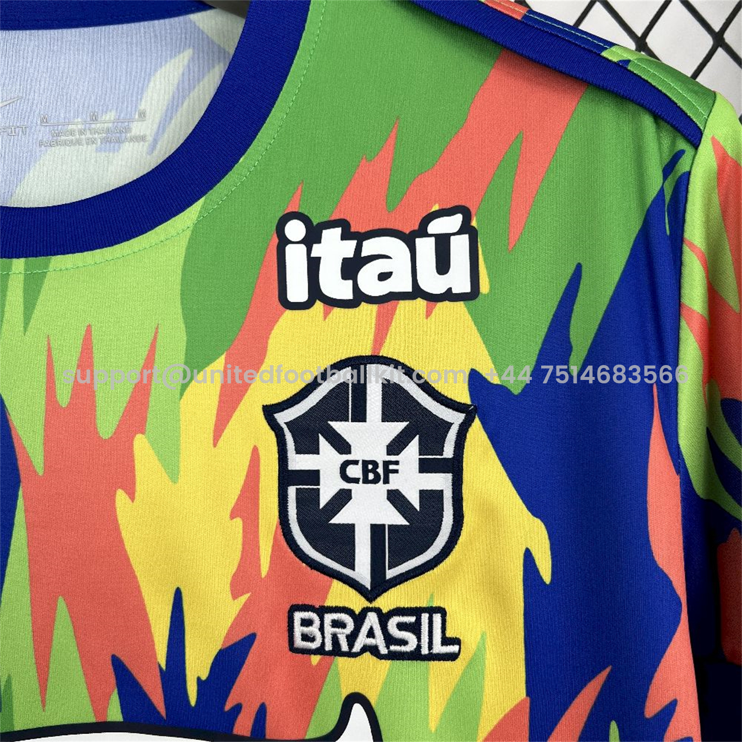 Unitedfootballkit.com | Brazil 25-26 Green Training Jersey - Fans Version -Customize Name, Number and Patch | Worldwide Shipping