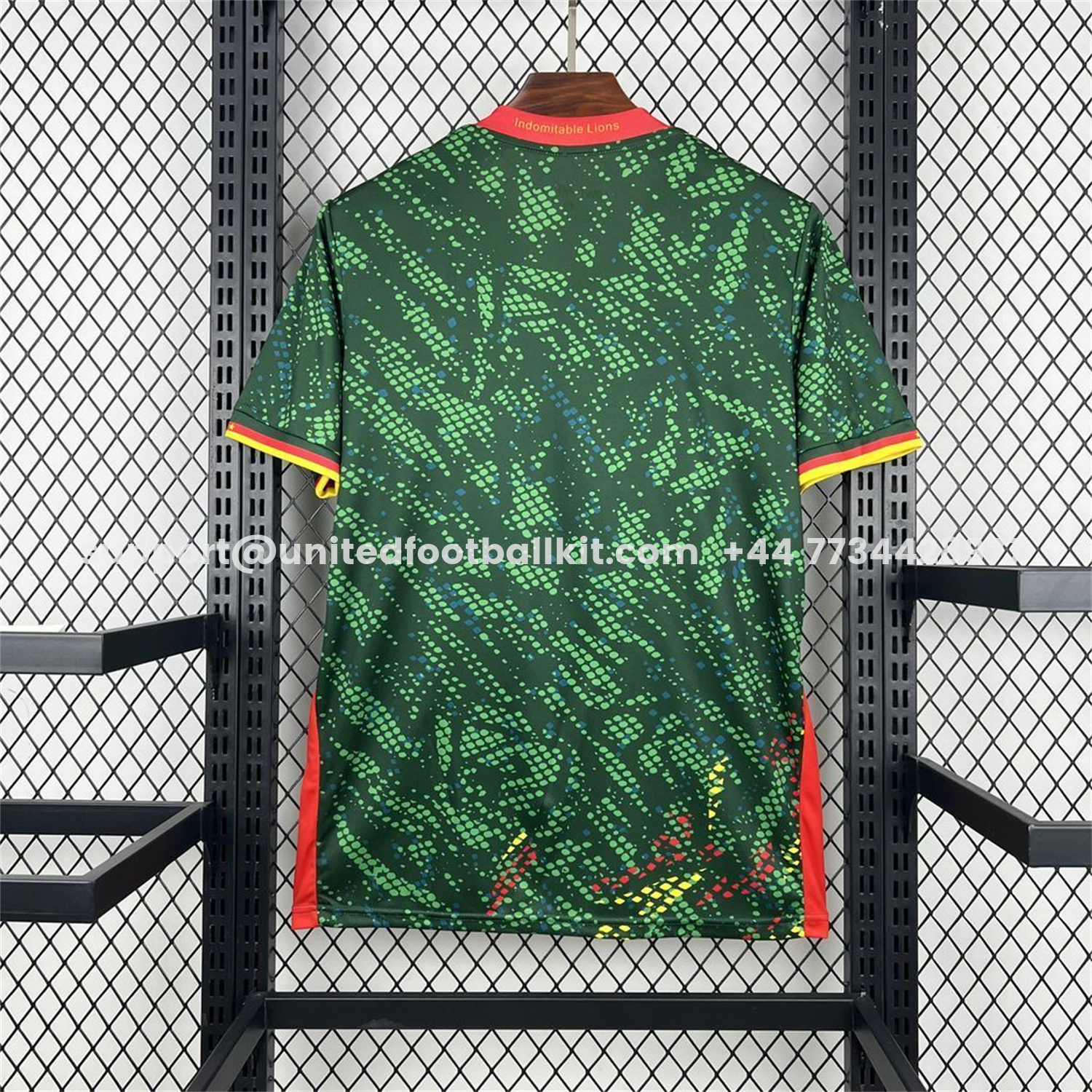 Unitedfootballkit.com | Cameroon 2026 Home Green Jersey - Fans Version -Customize Name, Number and Patch | Worldwide Shipping