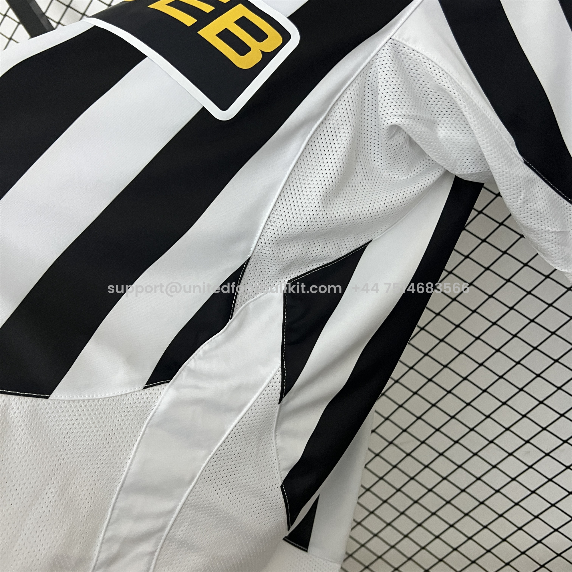 Unitedfootballkit.com | Retro Juventus 2003-04 Home Jersey -Customize Name, Number and Patch | Worldwide Shipping