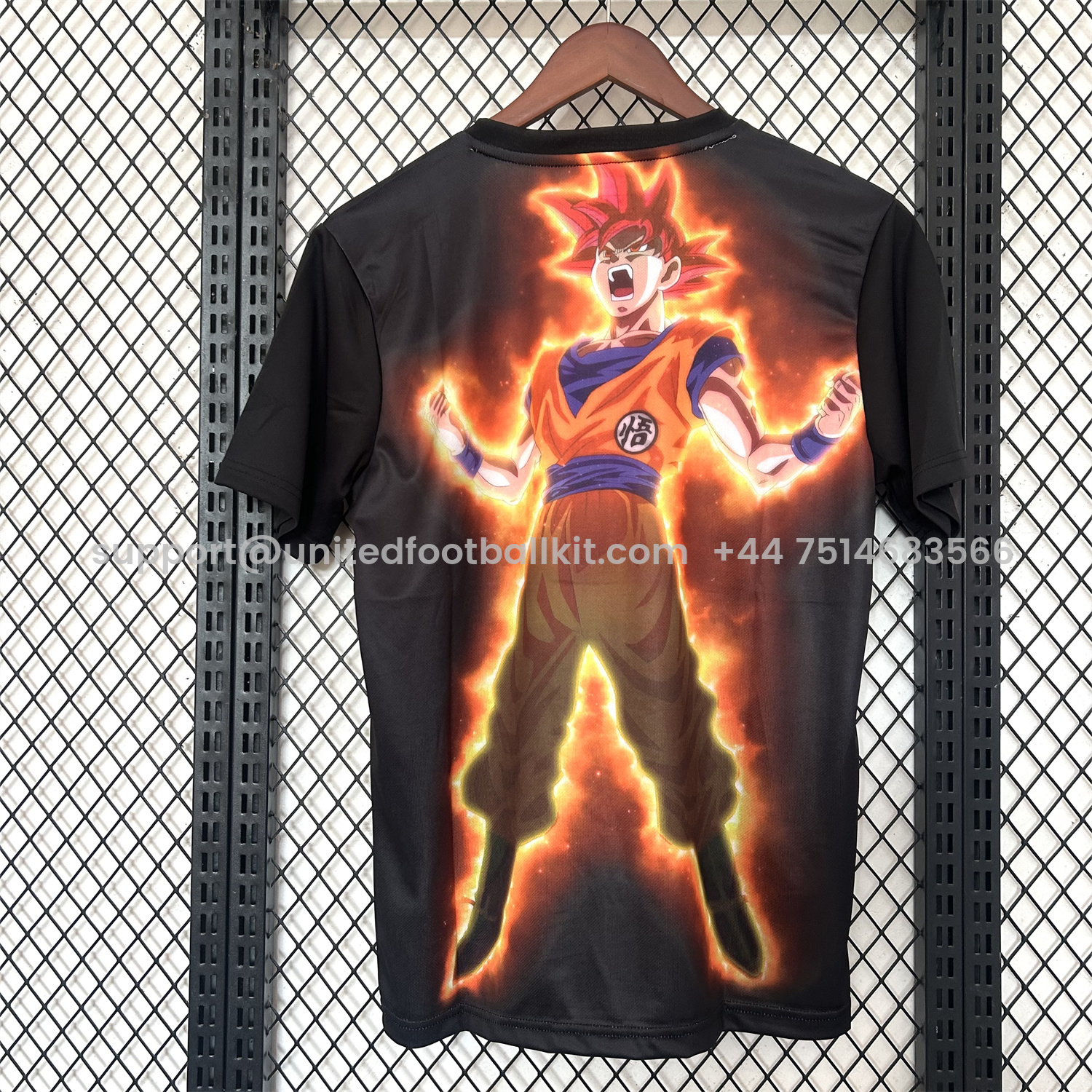 Unitedfootballkit.com | Japan 25-26 Red Hair Son Goku Black Special Edition Jersey - Fans Version -Customize Name, Number and Patch | Worldwide Shipping