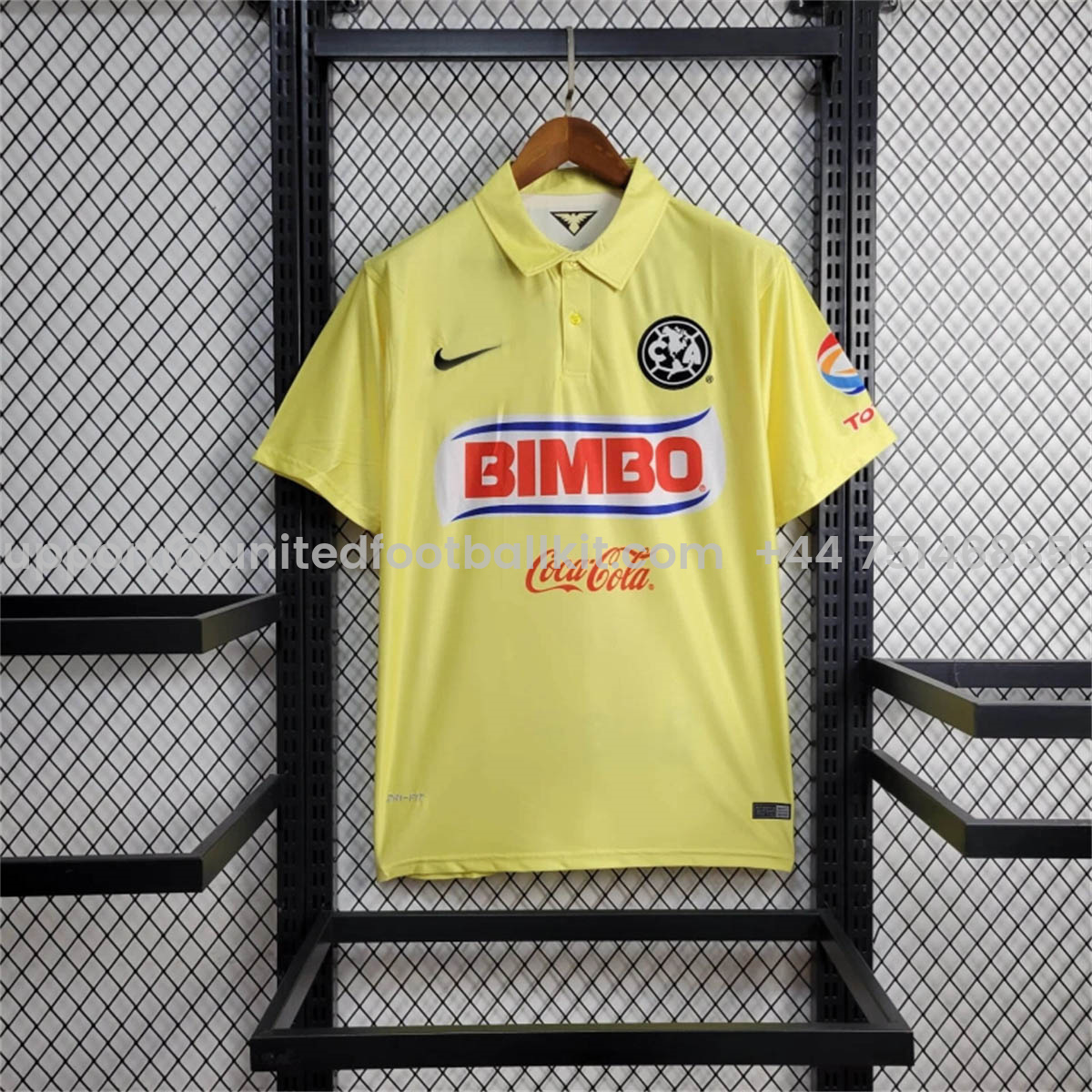 Unitedfootballkit.com | Retro Club América 2014-15 Home Jersey -Customize Name, Number and Patch | Worldwide Shipping