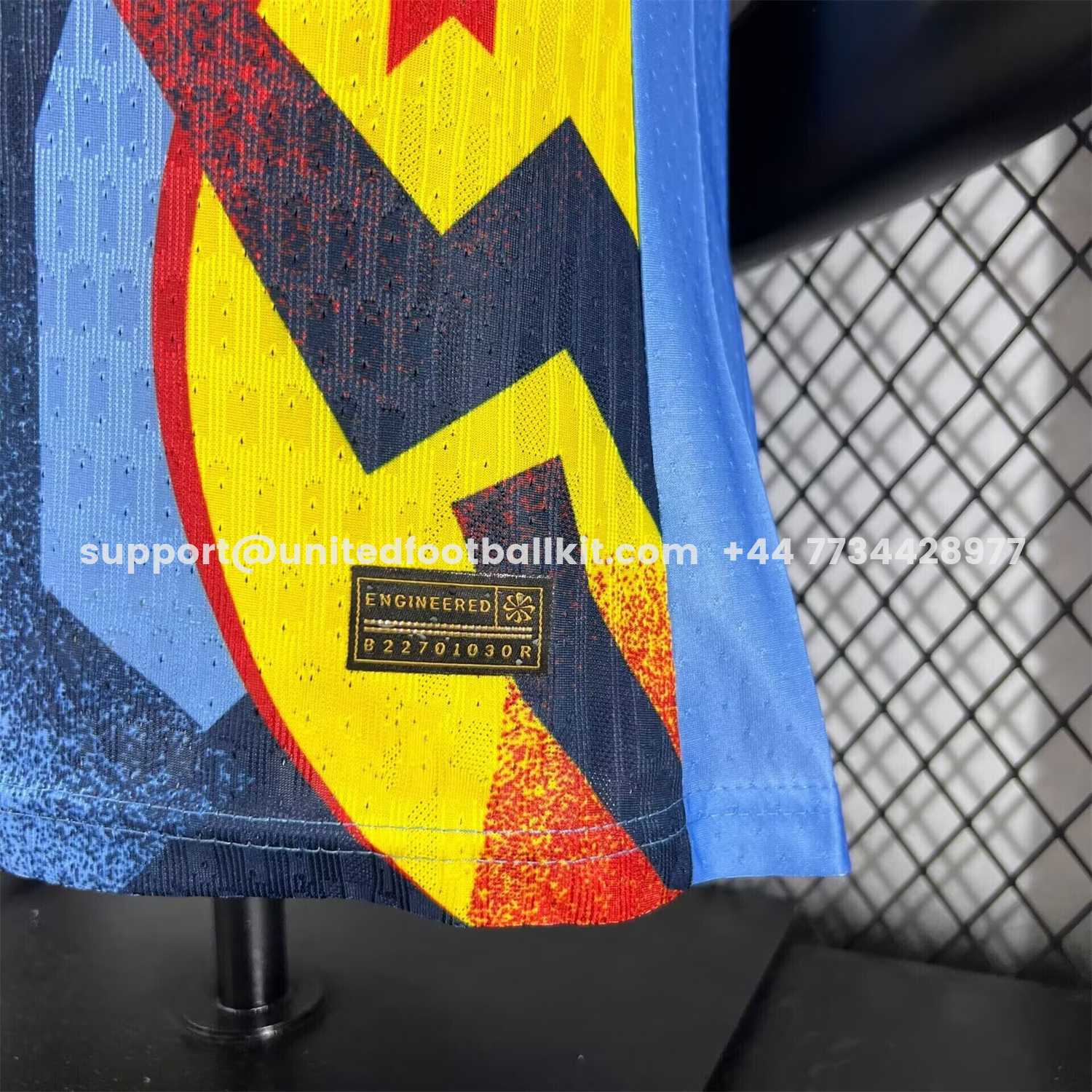 Unitedfootballkit.com | Barcelona 25-26 Mottled Colors Pre-Match Jersey - Player Version -Customize Name, Number and Patch | Worldwide Shipping