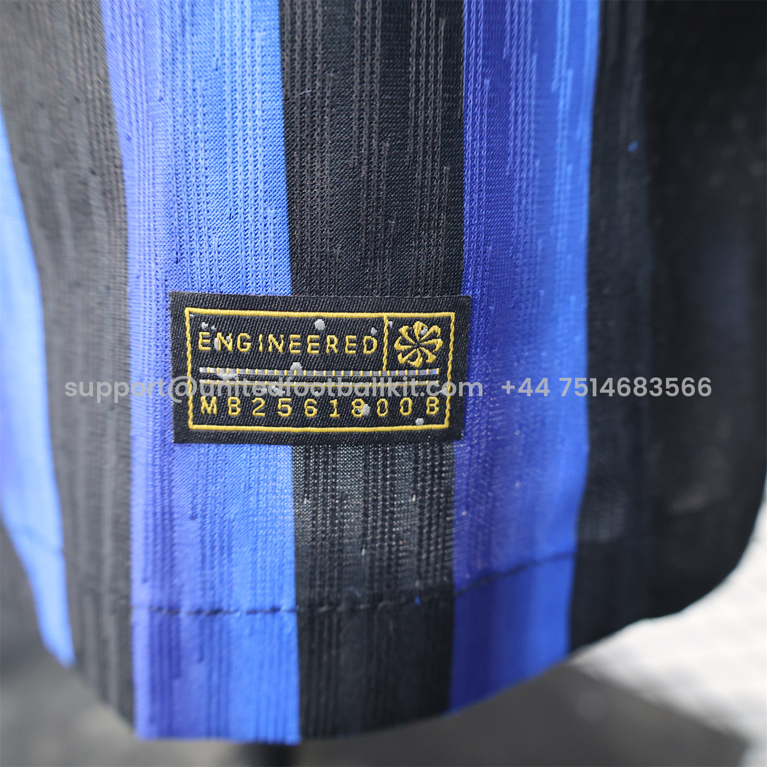 Unitedfootballkit.com | Inter Milan 25-26 Home Long Sleeve Jersey - Player Version -Customize Name, Number and Patch | Worldwide Shipping