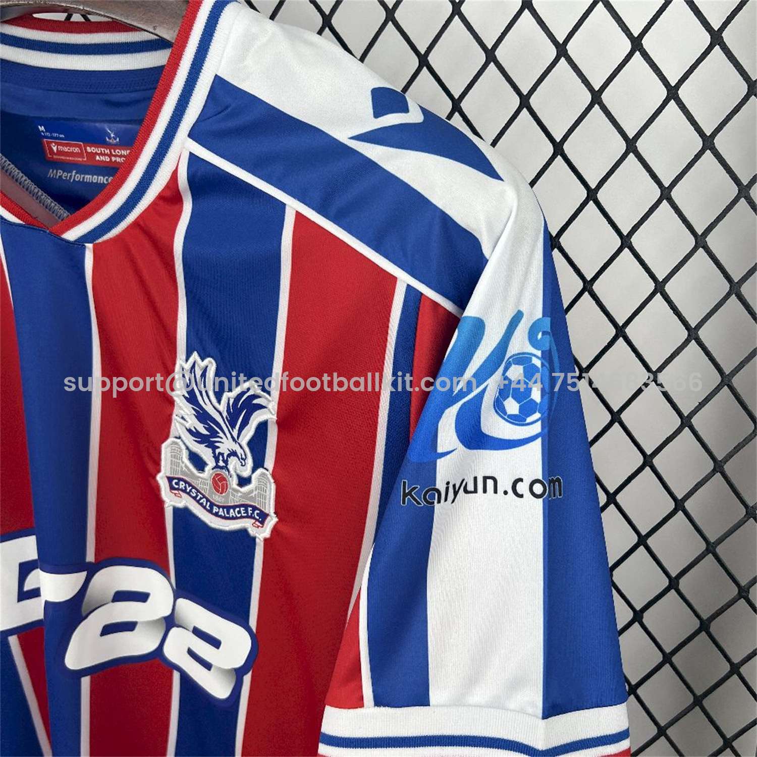 Unitedfootballkit.com | Crystal Palace 25-26 Home Jersey - Fans Version -Customize Name, Number and Patch | Worldwide Shipping