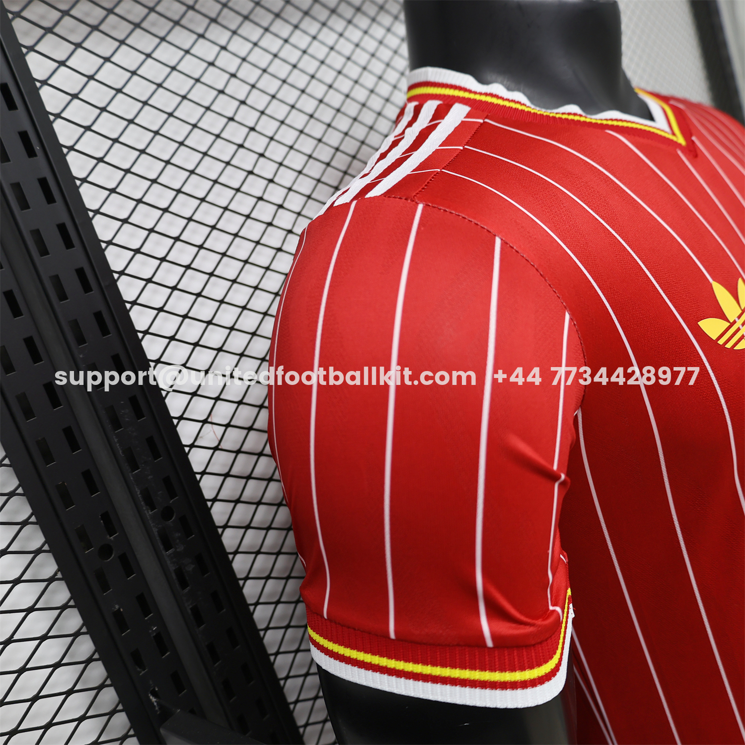 Unitedfootballkit.com | Liver.pool 26-27 Terrace Icon Retro Casual Style Red Jersey - Player Version -Customize Name, Number and Patch | Worldwide Shipping