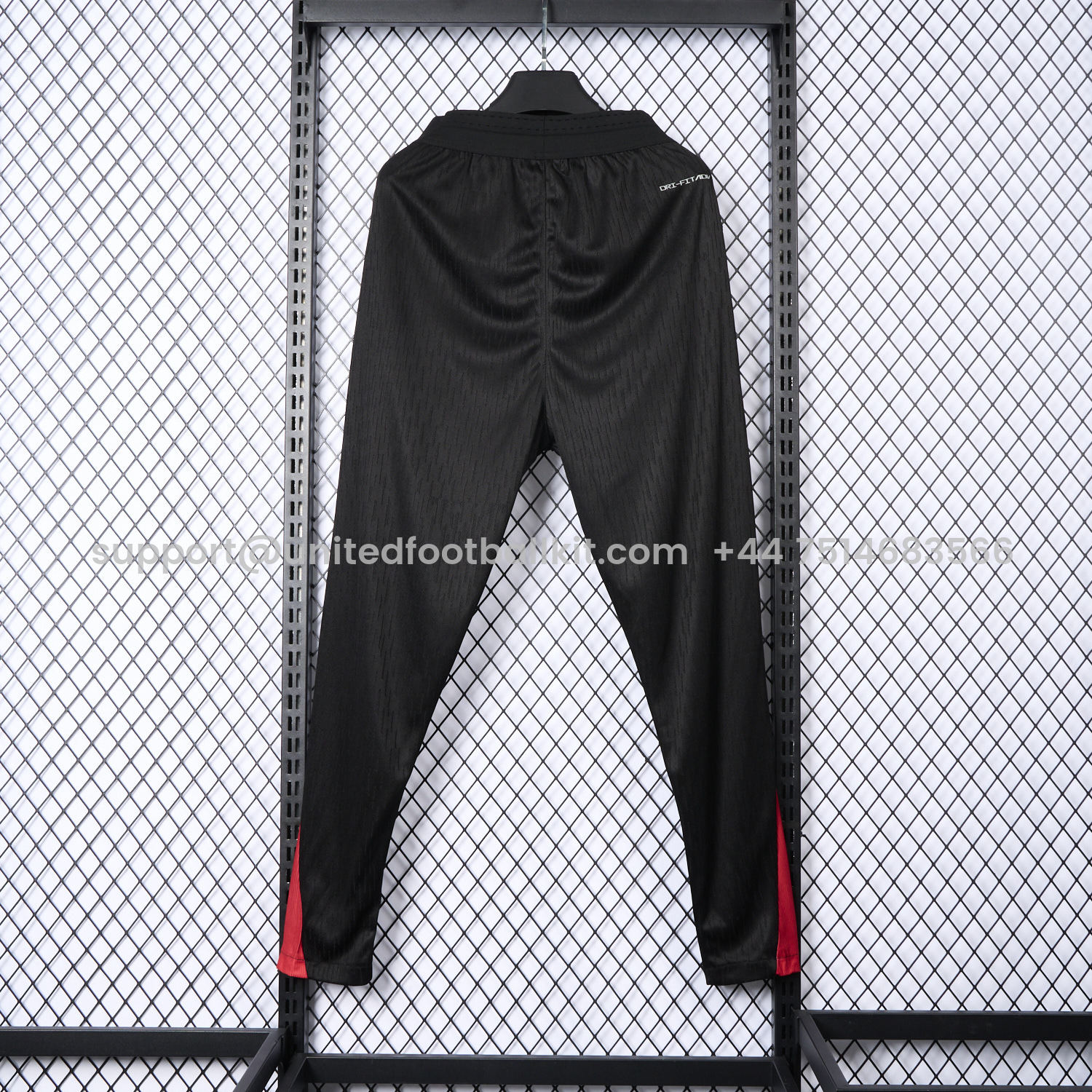Unitedfootballkit.com | Liver.pool 24-25 Black Training Pants - Player Version -Customize Name, Number and Patch | Worldwide Shipping