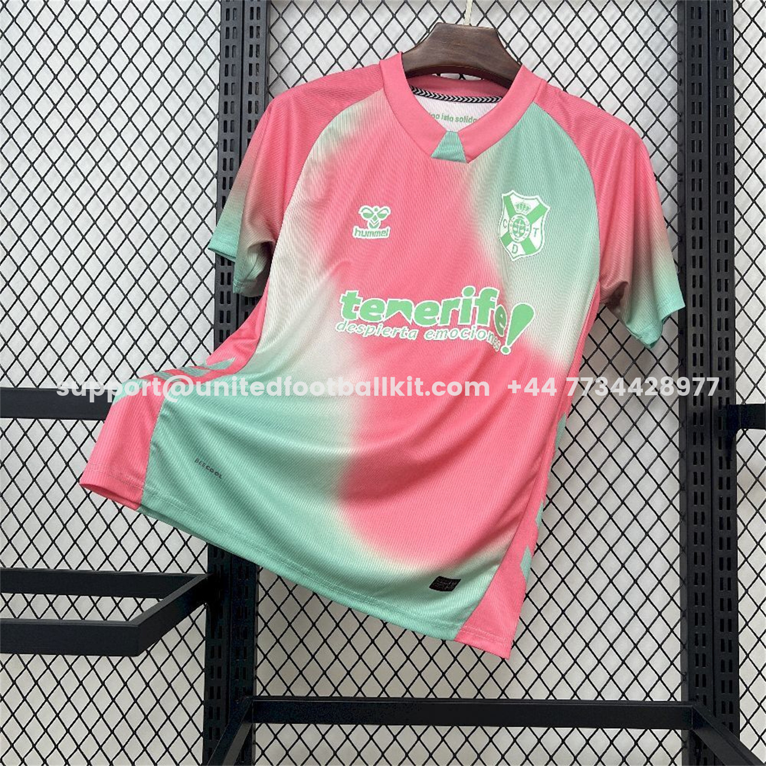 Unitedfootballkit.com | Tenerife 25-26 Third Jersey - Fans Version -Customize Name, Number and Patch | Worldwide Shipping