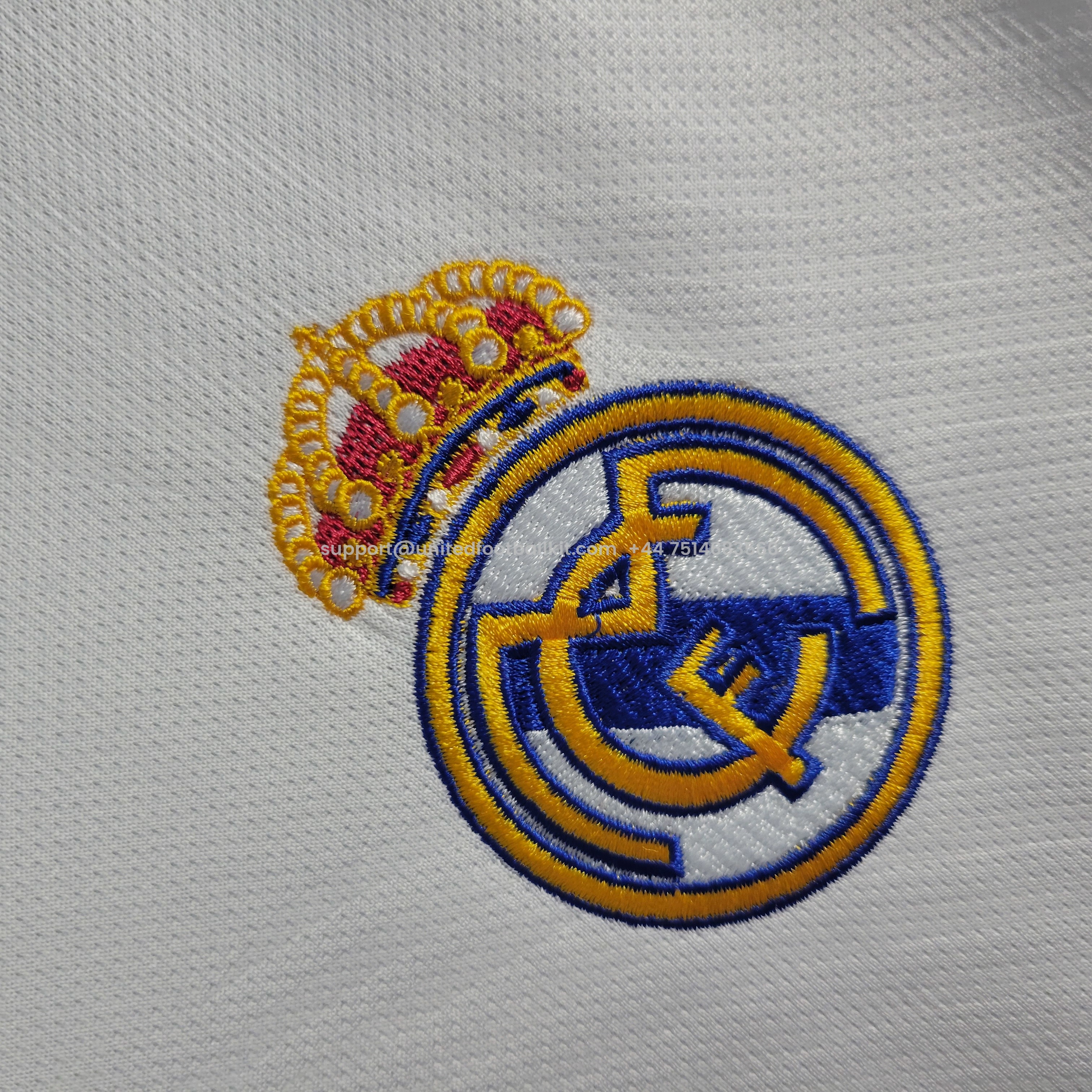 Unitedfootballkit.com | Retro Real Madrid 21-22 Home Stadium Jersey -Customize Name, Number and Patch | Worldwide Shipping