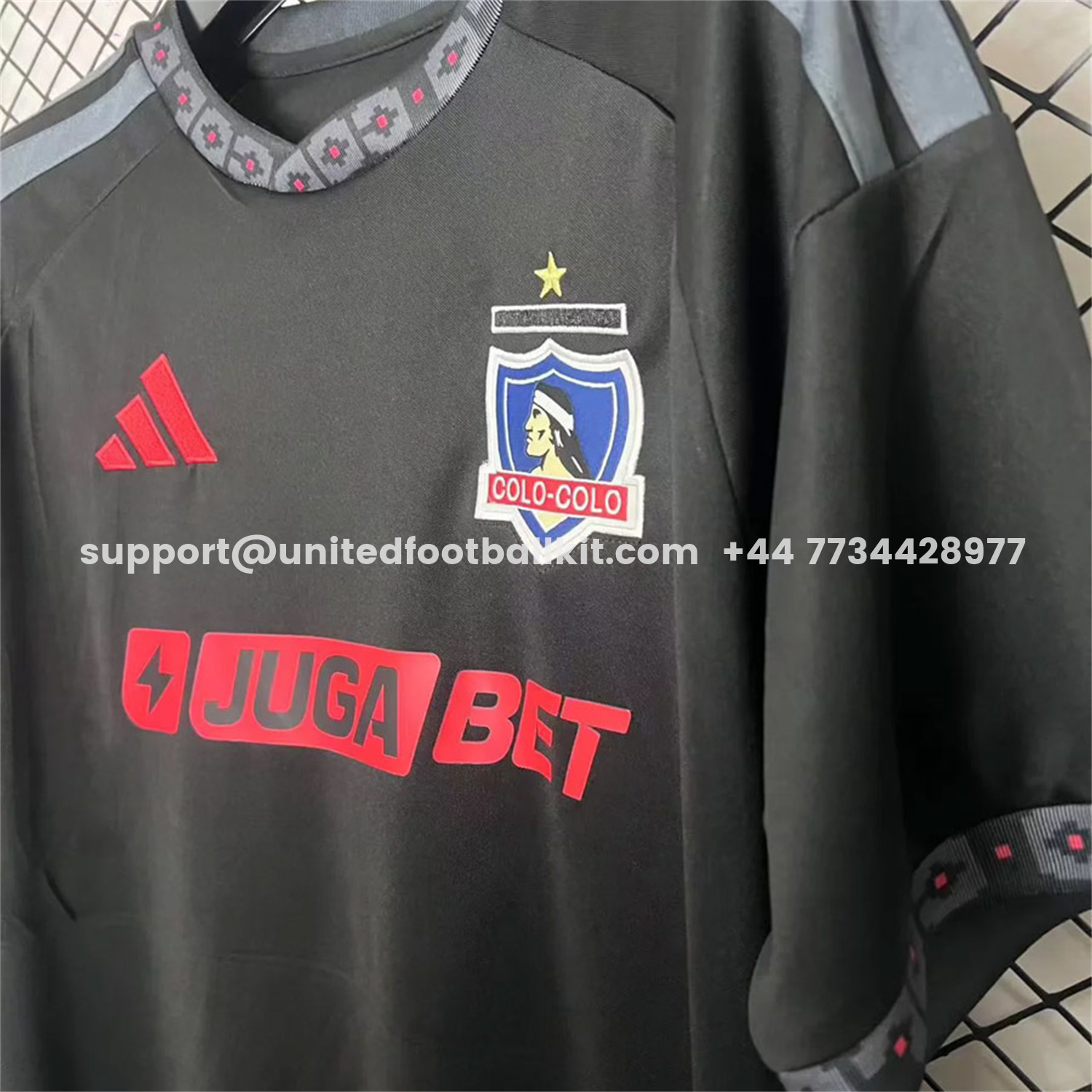 Unitedfootballkit.com | Colo Colo 25-26 Away Jersey - Fans Version -Customize Name, Number and Patch | Worldwide Shipping