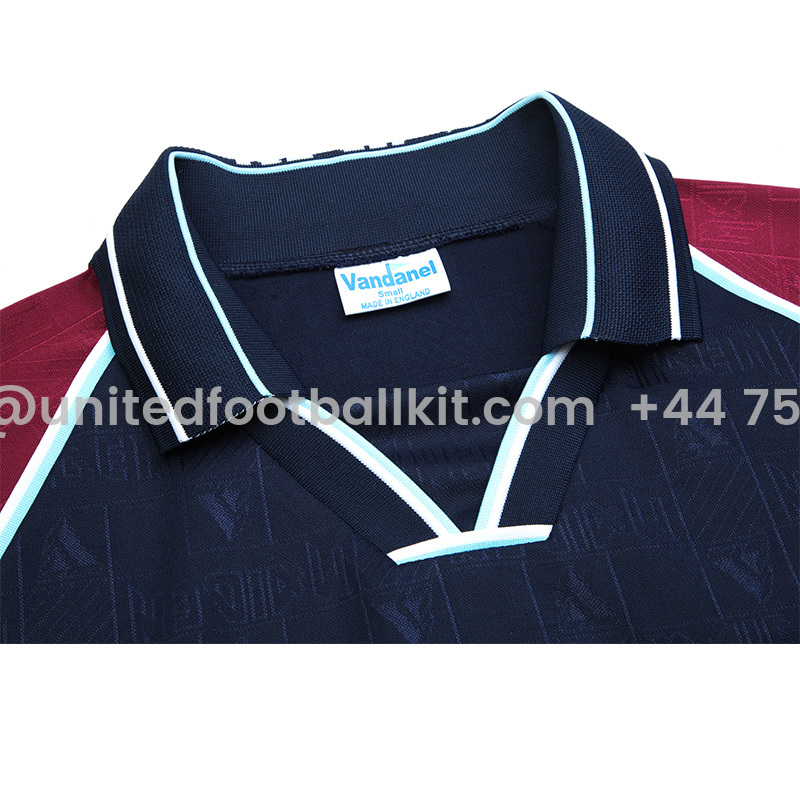 Unitedfootballkit.com | Retro Iron Maiden 1999-01 Home Stadium Jersey -Customize Name, Number and Patch | Worldwide Shipping