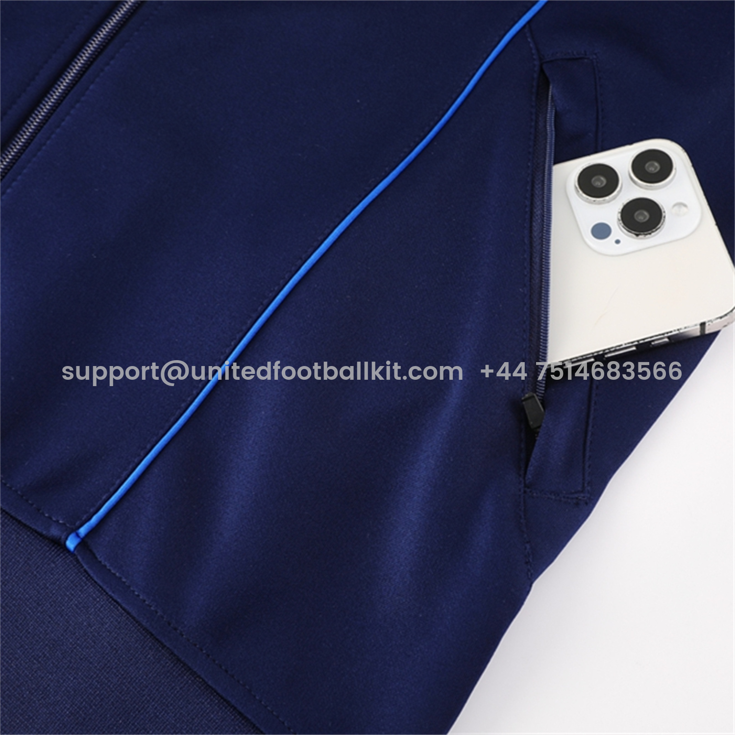 Unitedfootballkit.com | Boca Juniors 25-26 Jacket Training Tracksuit - Royal Blue Jackets & Pants -Customize Name, Number and Patch | Worldwide Shipping