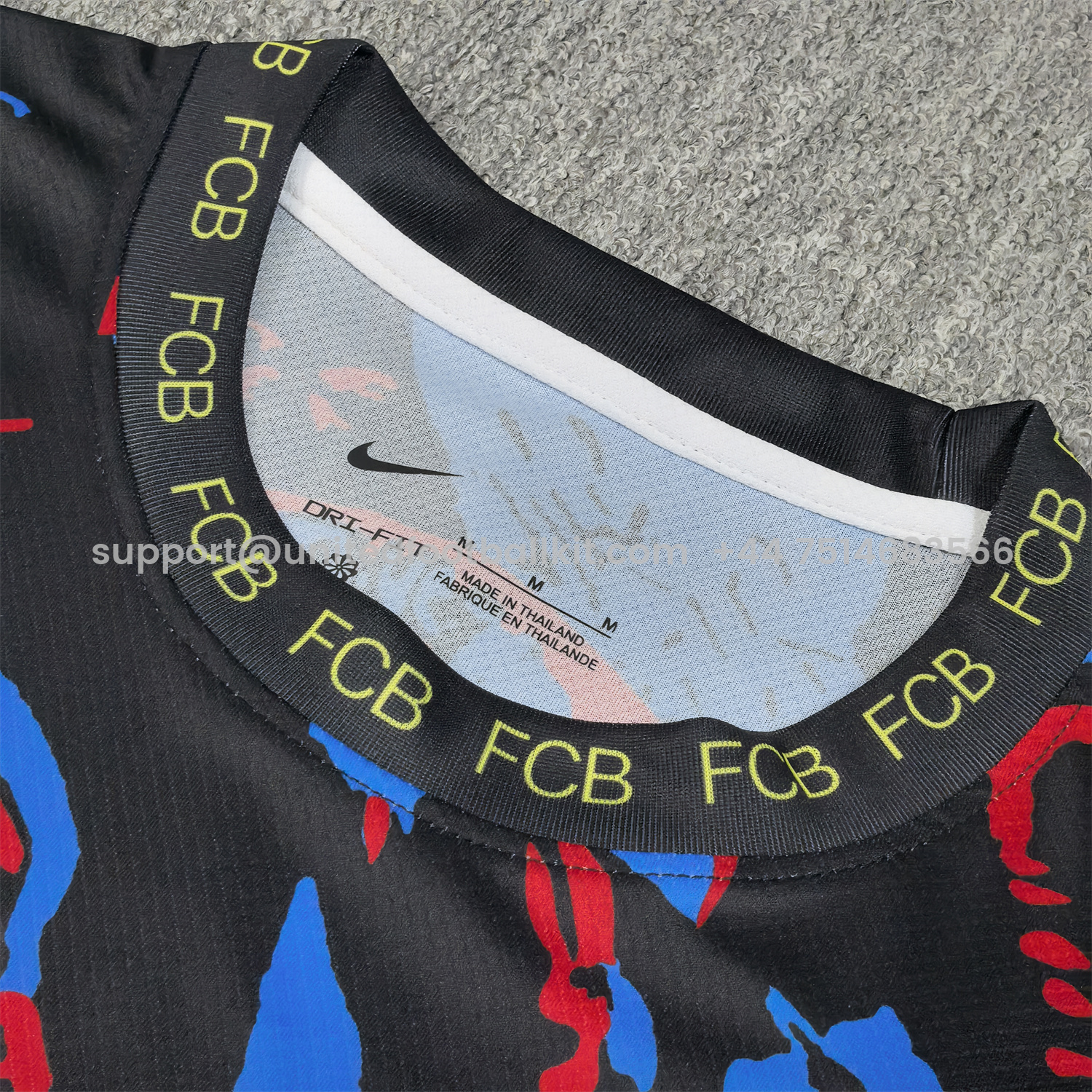 Unitedfootballkit.com | Barcelona 25-26 Red Blue Snake Silhouette Pattern Special Jersey - Fans Version -Customize Name, Number and Patch | Worldwide Shipping