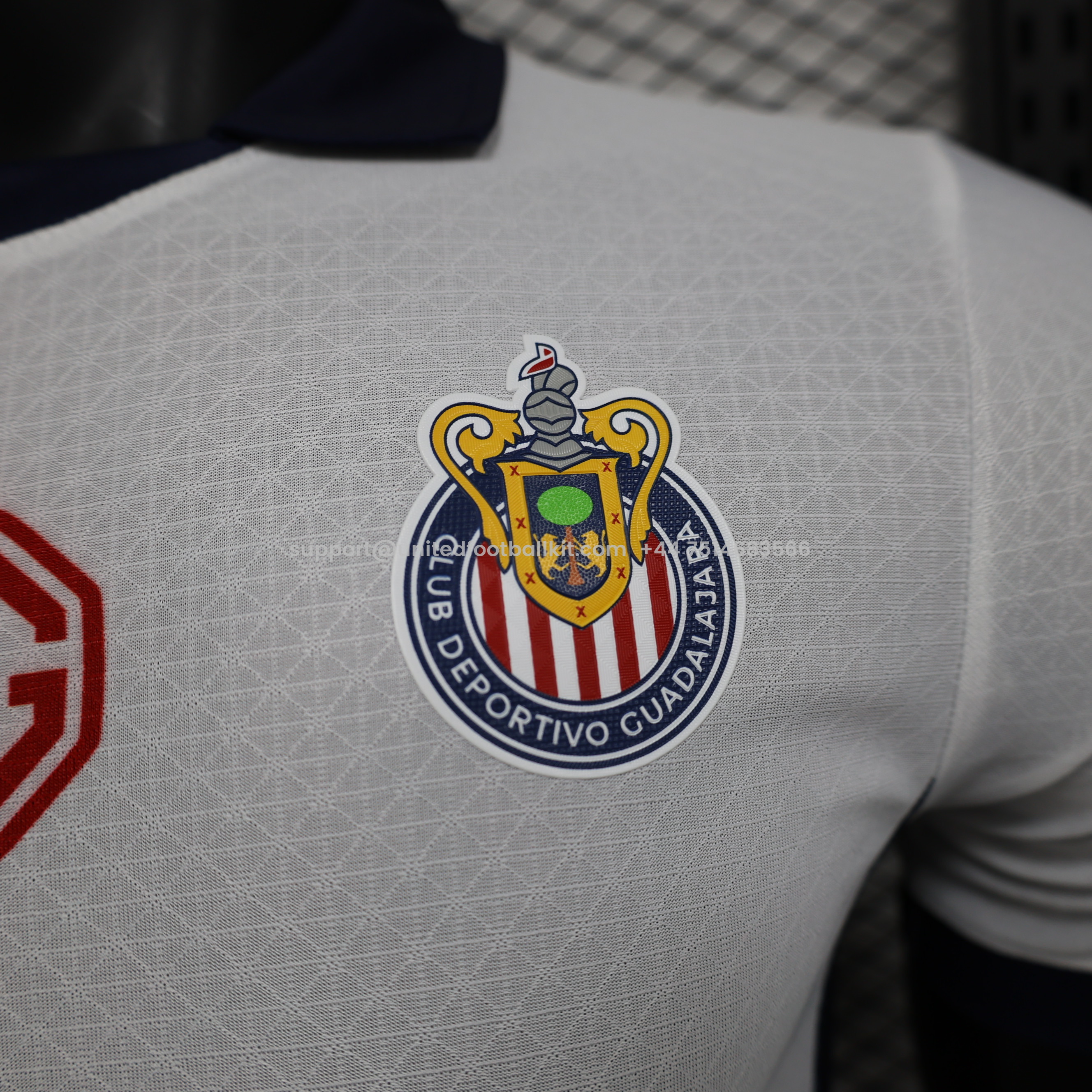 Unitedfootballkit.com | Chivas de Guadalajara 24-25 Away Jersey - Player Version -Customize Name, Number and Patch | Worldwide Shipping