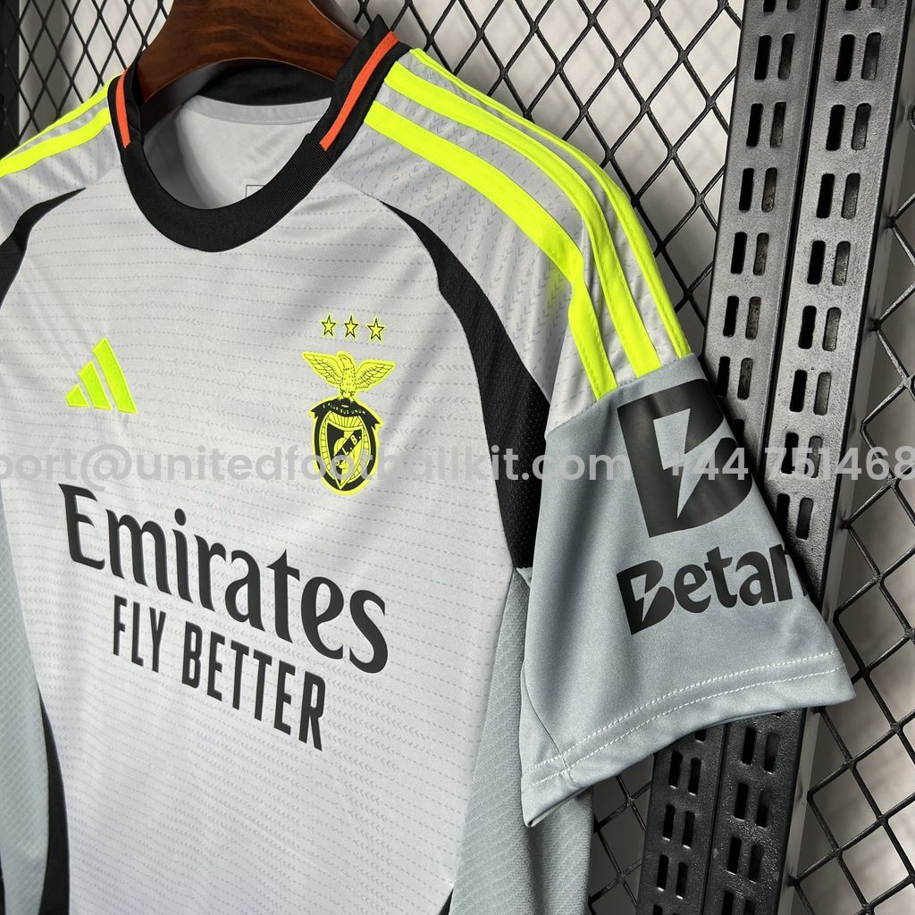 Unitedfootballkit.com | Benfica 24-25 Third Jersey - Fans Version -Customize Name, Number and Patch | Worldwide Shipping