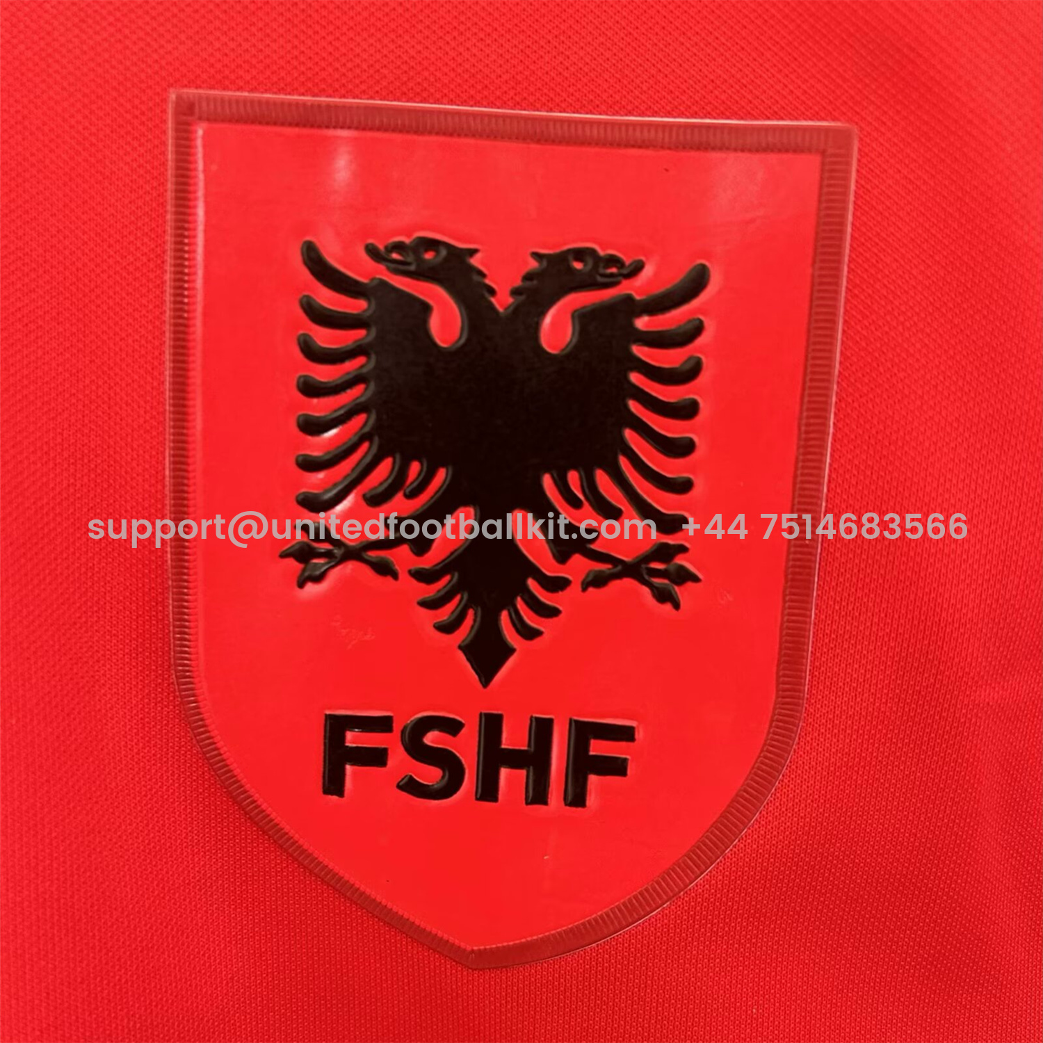 Unitedfootballkit.com | Albania 25-26 Home Jersey - Fans Version -Customize Name, Number and Patch | Worldwide Shipping