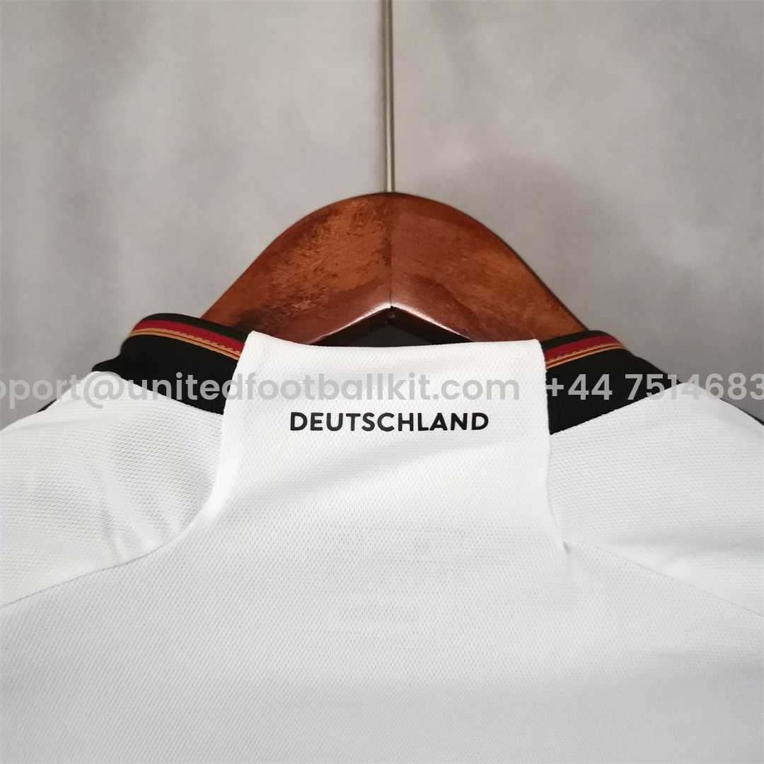 Unitedfootballkit.com | Germany 2022 Home Stadium Jersey - Fans Version -Customize Name, Number and Patch | Worldwide Shipping