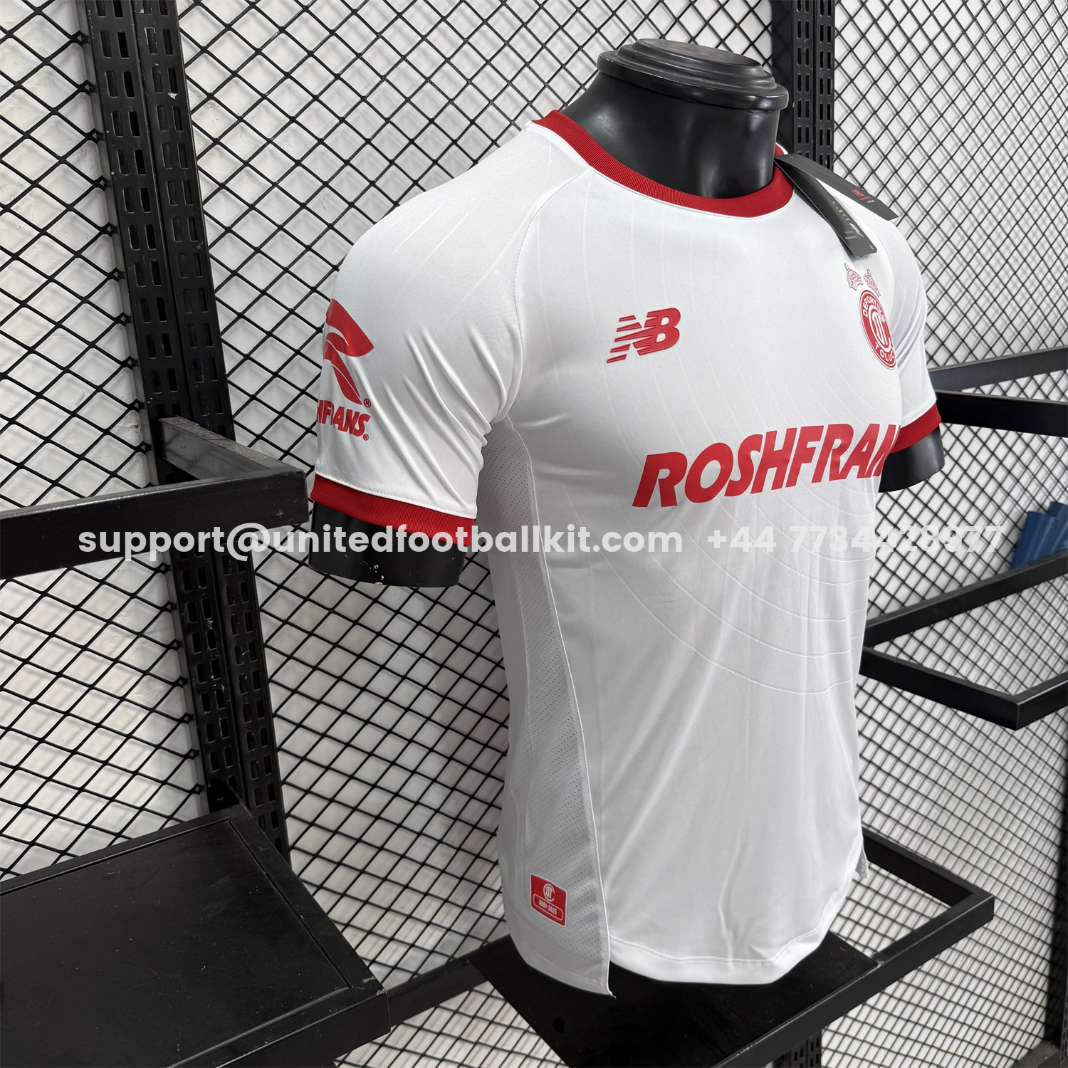 Unitedfootballkit.com | 【The Double Winners】Toluca 25-26 White Special Jersey - Player Version -Customize Name, Number and Patch | Worldwide Shipping