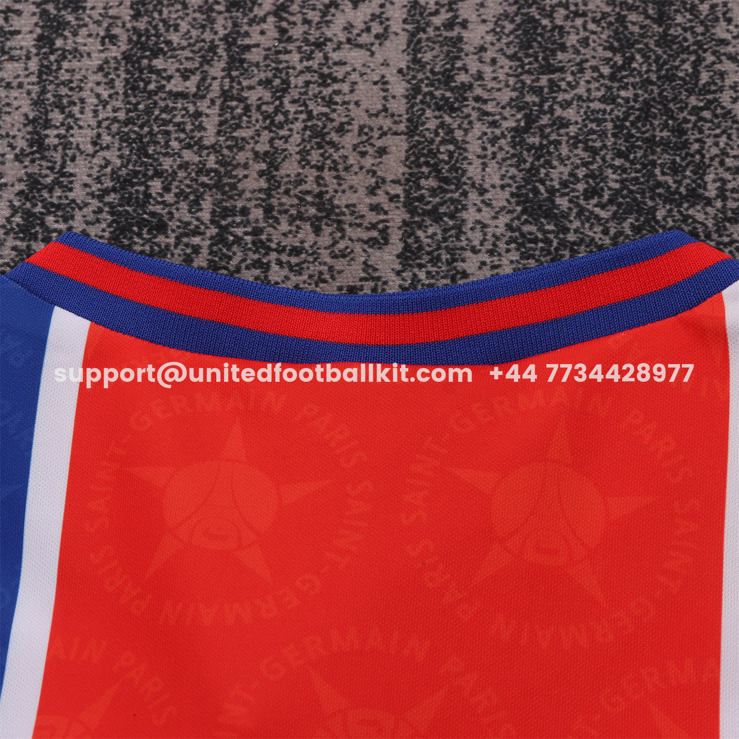 Unitedfootballkit.com | Retro Paris Saint-Germain PSG 1995-96 Home Kids Kit -Customize Name, Number and Patch | Worldwide Shipping