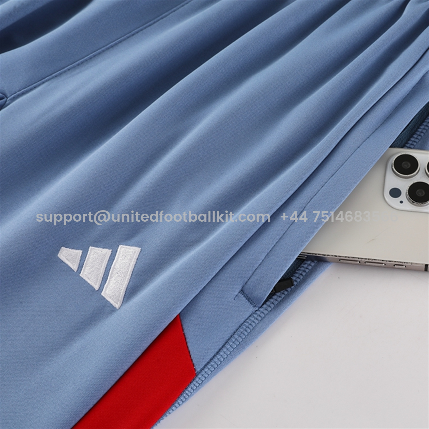 Unitedfootballkit.com | Cruzeiro 25-26 Long Sleeve Training Set - Blue Grey -Customize Name, Number and Patch | Worldwide Shipping