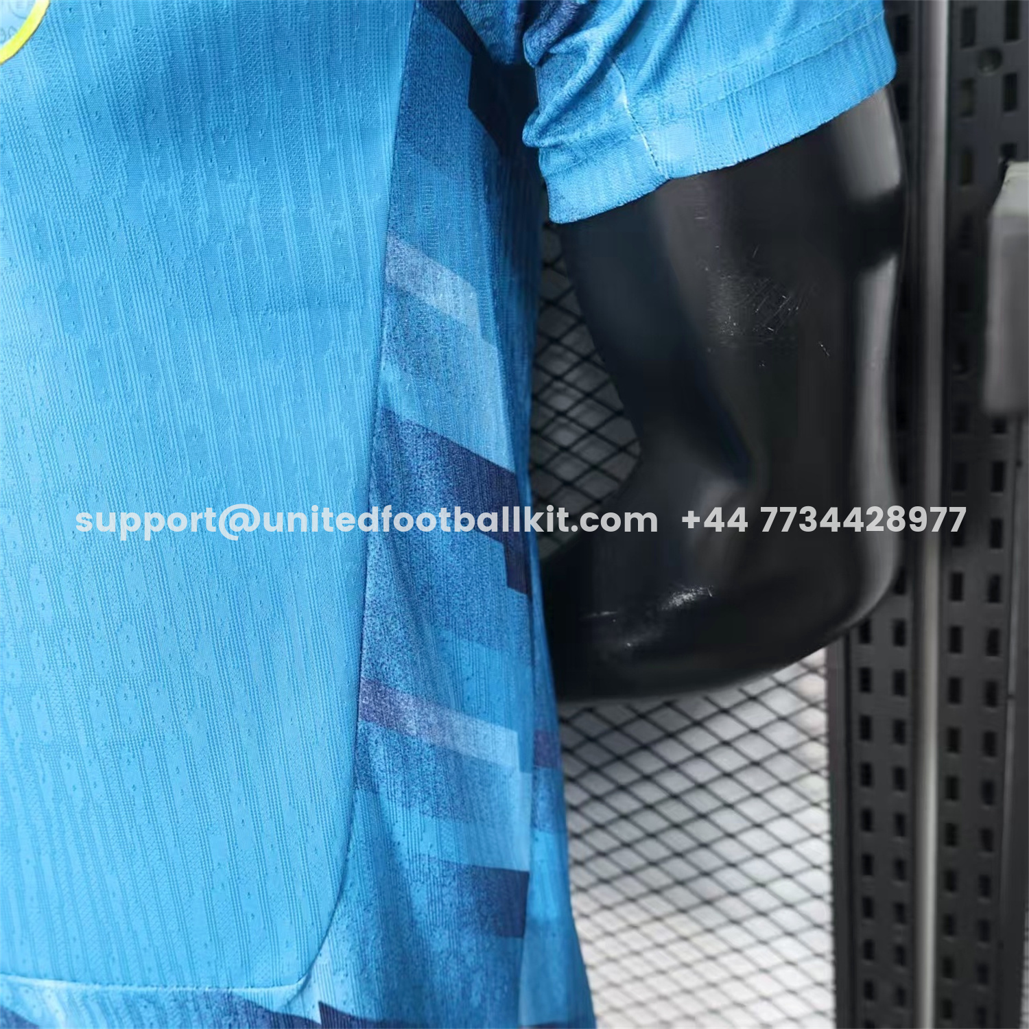 Unitedfootballkit.com | Spain 2026 Blue Goalkeeper Jersey - Player Version -Customize Name, Number and Patch | Worldwide Shipping