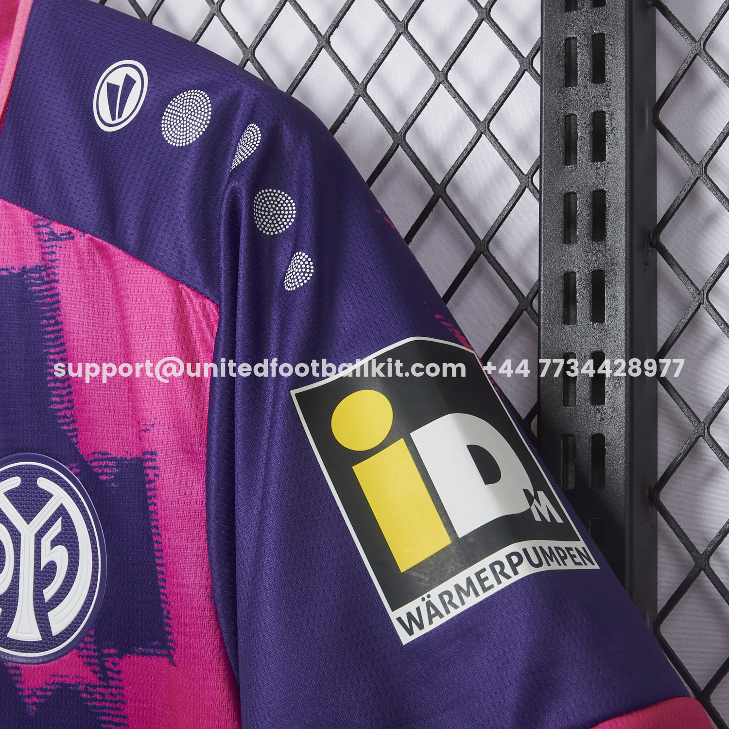 Unitedfootballkit.com | Mainz 25-26 Away Purple Jersey - Fans Version -Customize Name, Number and Patch | Worldwide Shipping