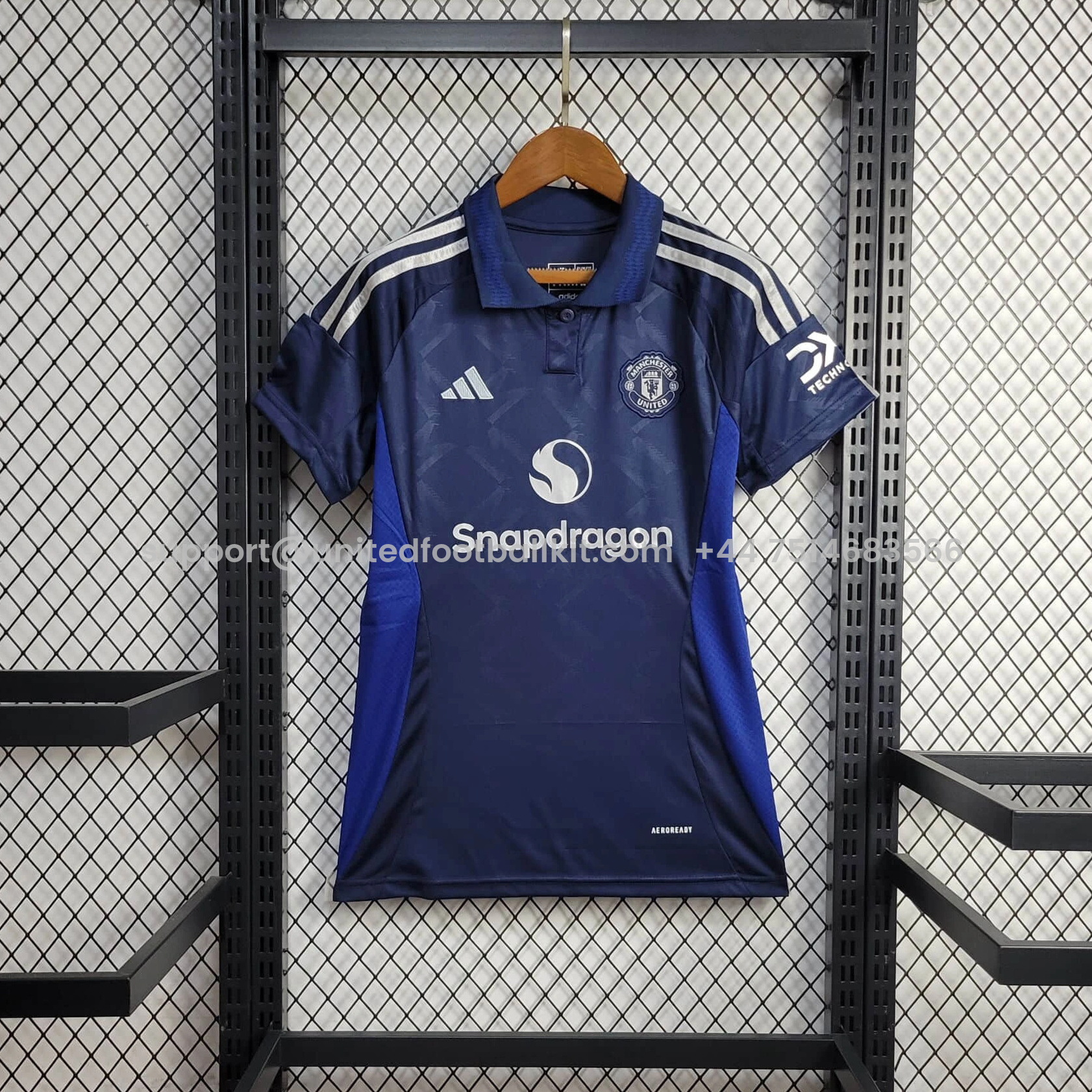 Unitedfootballkit.com | Women's Manchester United 24-25 Away Jersey -Customize Name, Number and Patch | Worldwide Shipping