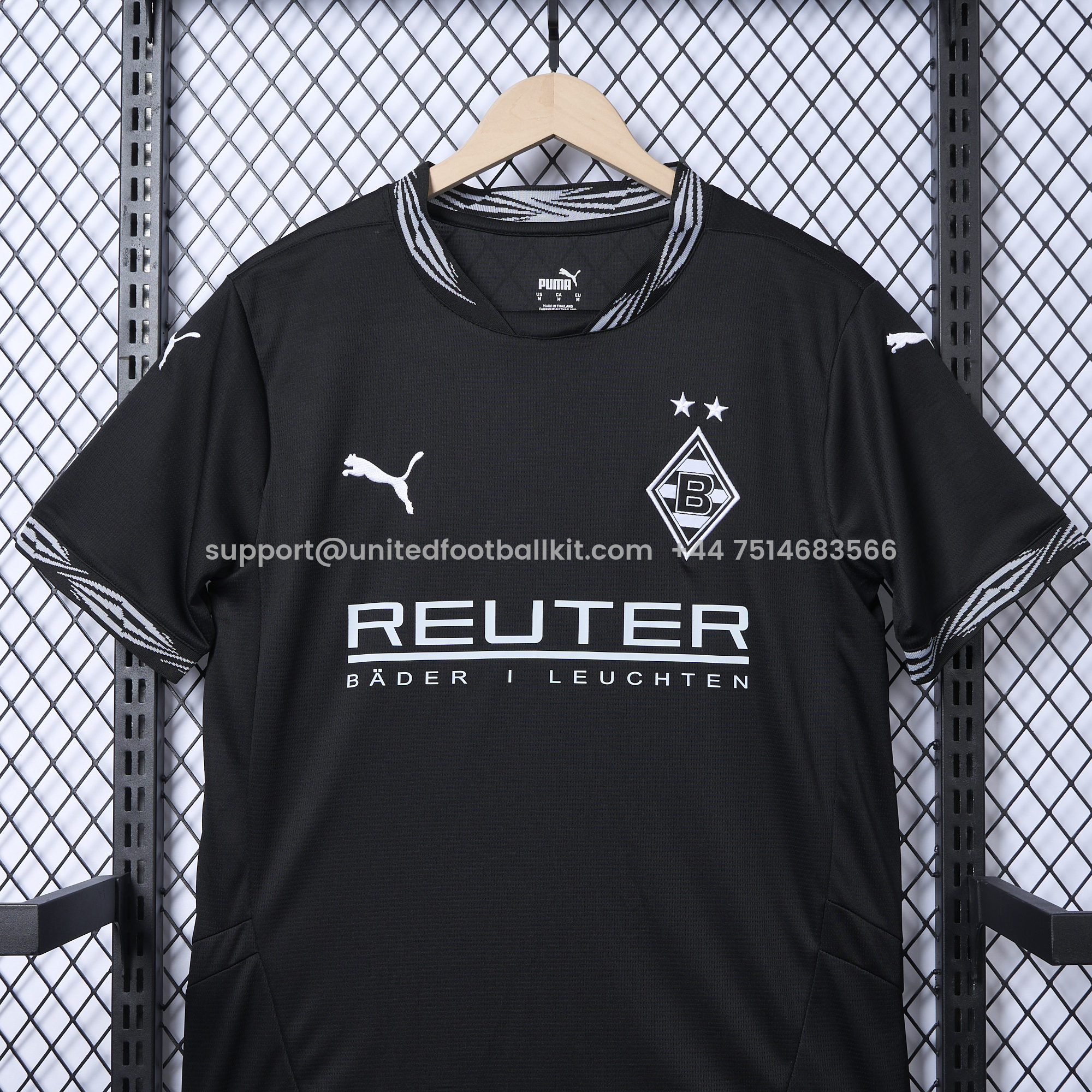 Unitedfootballkit.com | Borussia Mönchengladbach 24-25 Third Jersey - Fans Version -Customize Name, Number and Patch | Worldwide Shipping