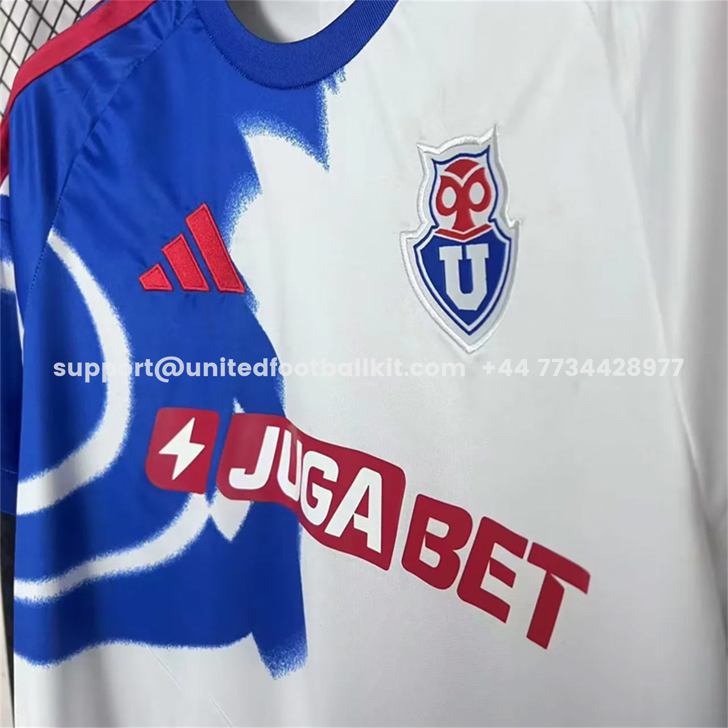 Unitedfootballkit.com | Universidad de Chile 2026 Away Jersey - Fans Version -Customize Name, Number and Patch | Worldwide Shipping