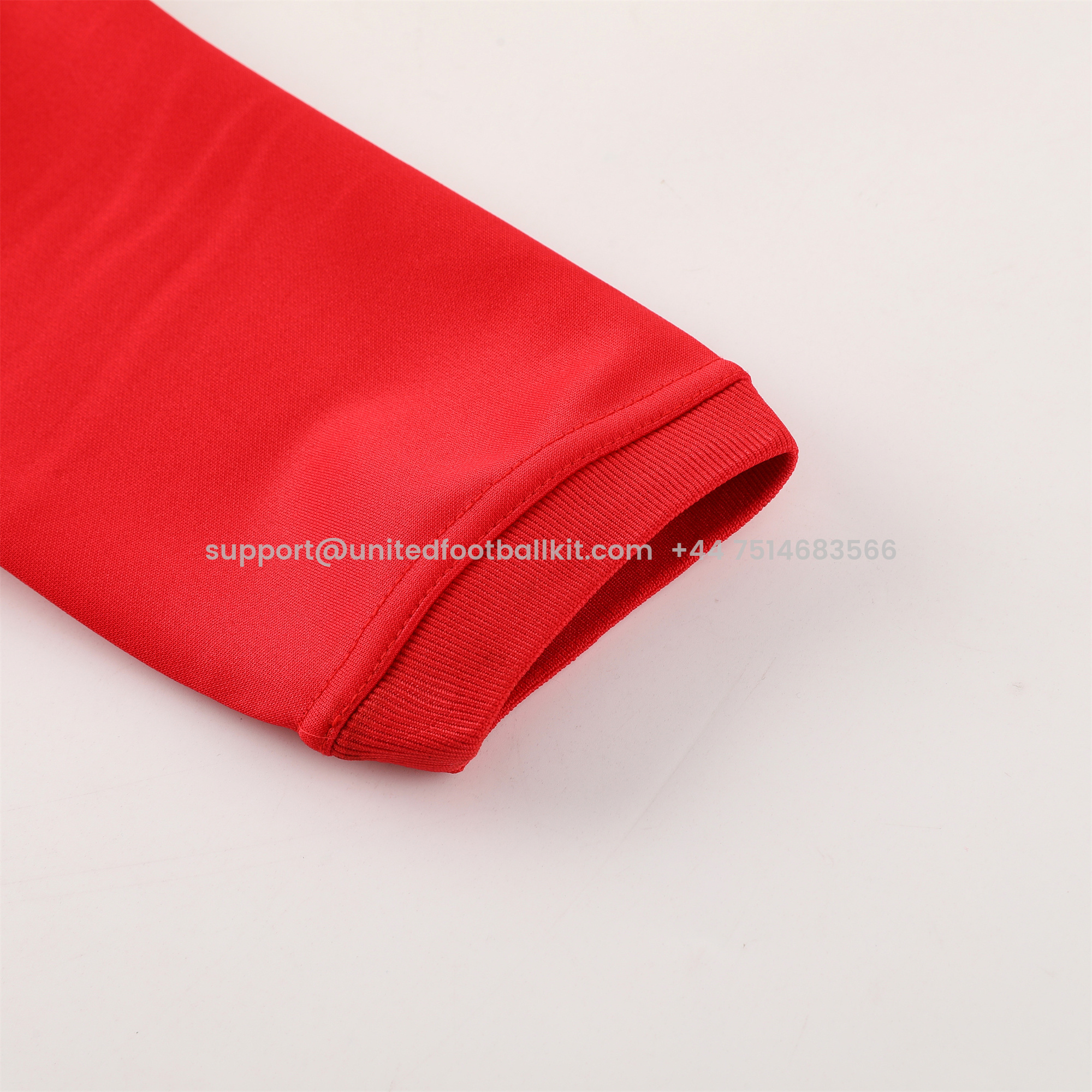 Unitedfootballkit.com | Bayern Munich 24-25 Jacket Training Tracksuit - Red & Black -Customize Name, Number and Patch | Worldwide Shipping