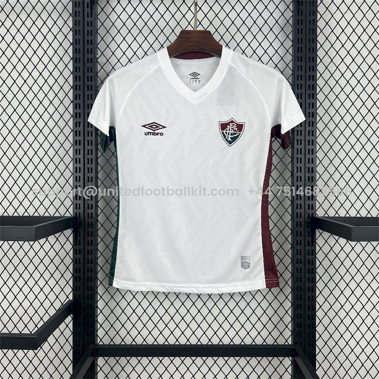 Unitedfootballkit.com | Women's Fluminense 25-26 Away Unsponsored Jersey -Customize Name, Number and Patch | Worldwide Shipping