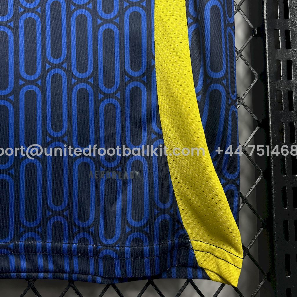 Unitedfootballkit.com | Al Nassr Riyadh Victory 24-25 Away Jersey - Fans Version -Customize Name, Number and Patch | Worldwide Shipping
