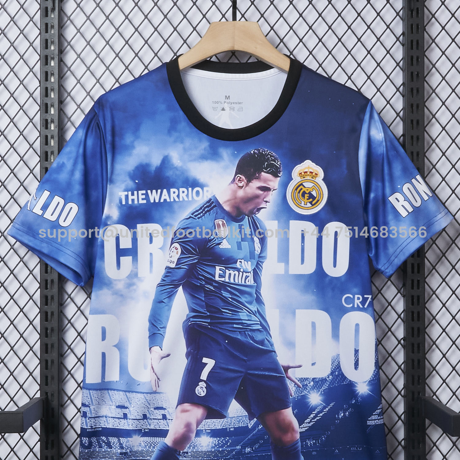 Unitedfootballkit.com | Cristiano Ronaldo Real Madrid 2017-18 Away Career Commemorative Jersey - Fans Version -Customize Name, Number and Patch | Worldwide Shipping