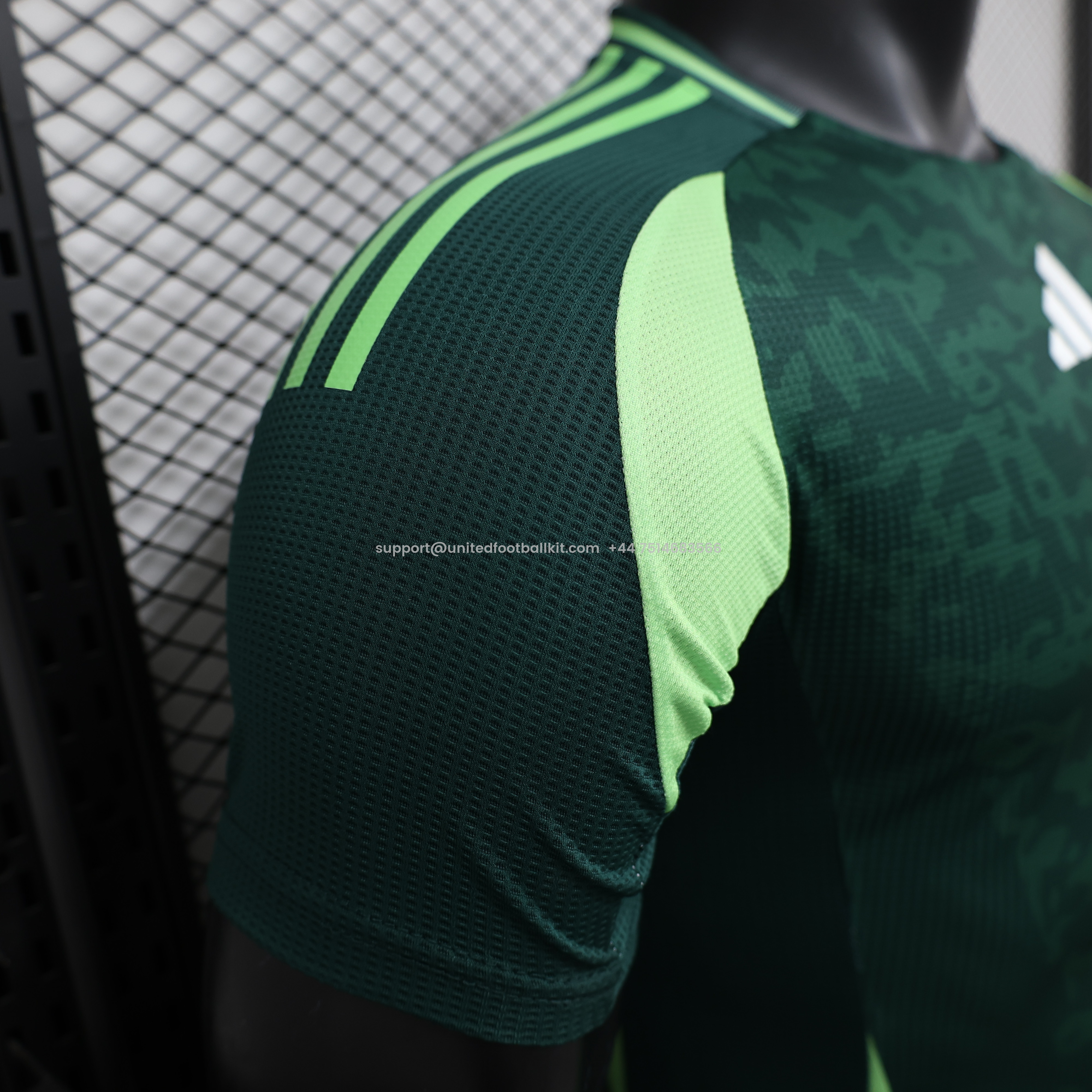 Unitedfootballkit.com | Algeria 2024 Away Jersey - Player Version -Customize Name, Number and Patch | Worldwide Shipping