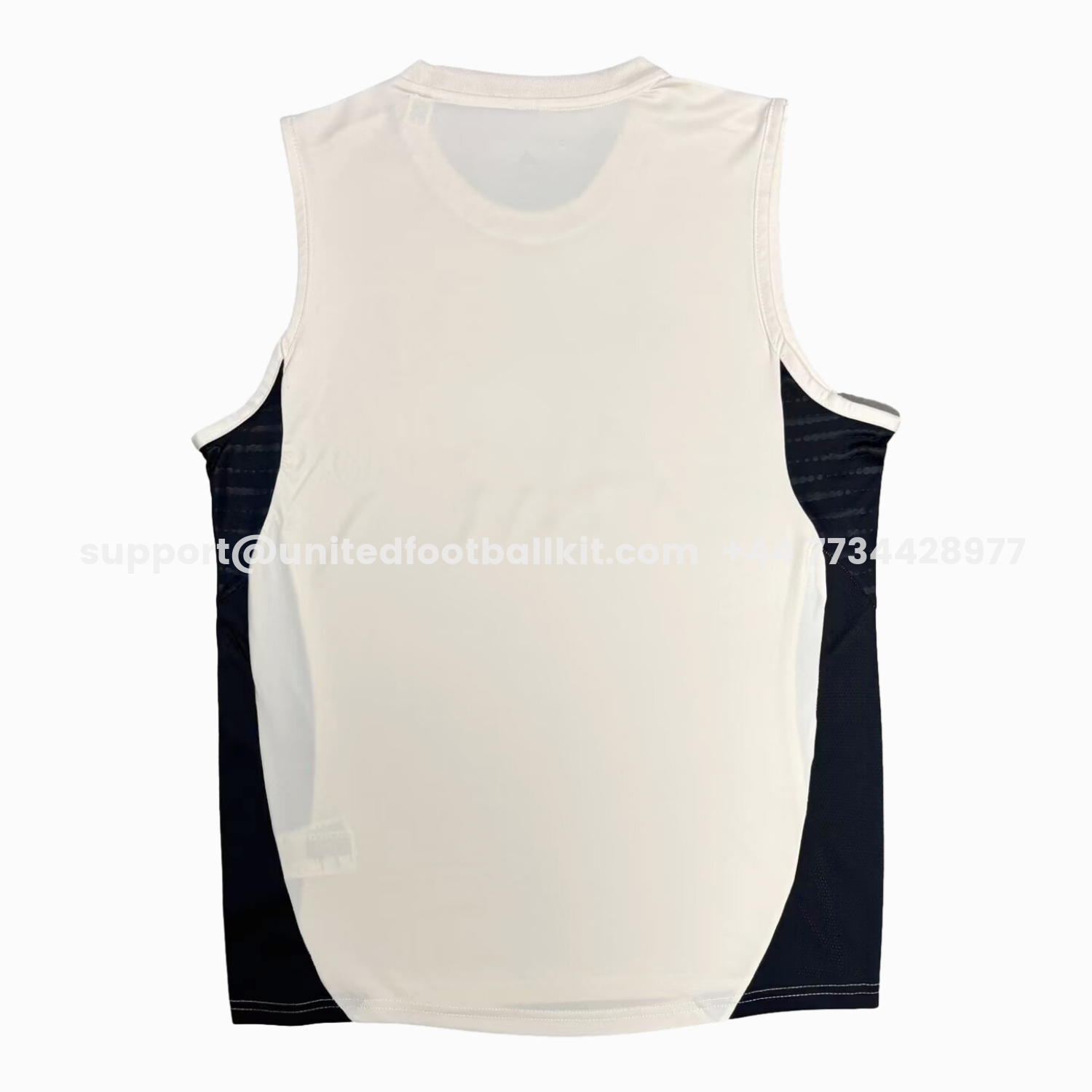 Unitedfootballkit.com | Liver.pool 25-26 White Training Vest - Fans Version -Customize Name, Number and Patch | Worldwide Shipping