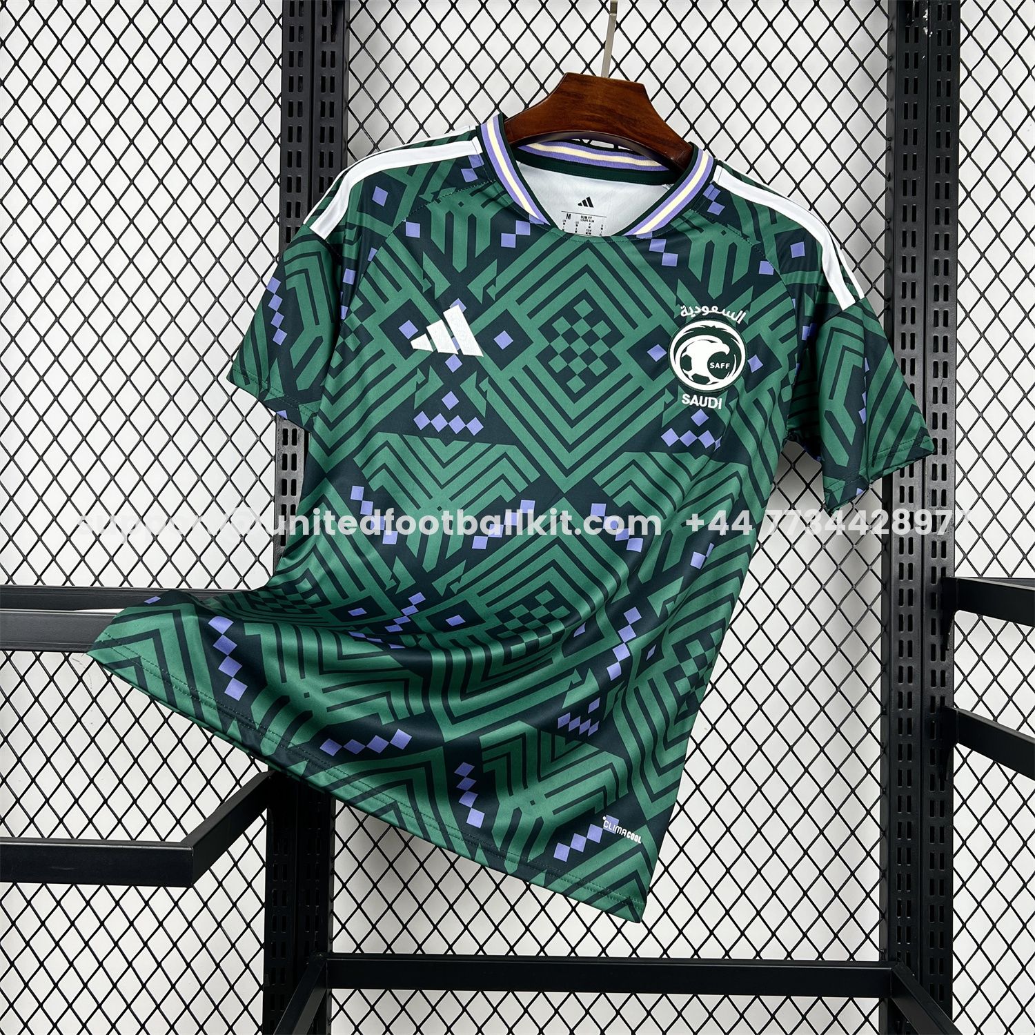 Unitedfootballkit.com | Saudi Arabia 2026 Home Jersey - Fans Version -Customize Name, Number and Patch | Worldwide Shipping