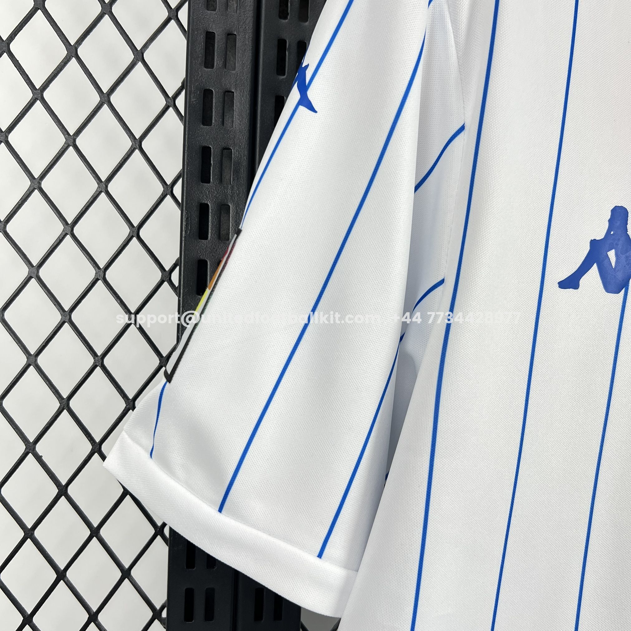 Unitedfootballkit.com | Deportivo de La Coruña 25-26 Retro Style White Polo Jersey - Fans Version -Customize Name, Number and Patch | Worldwide Shipping