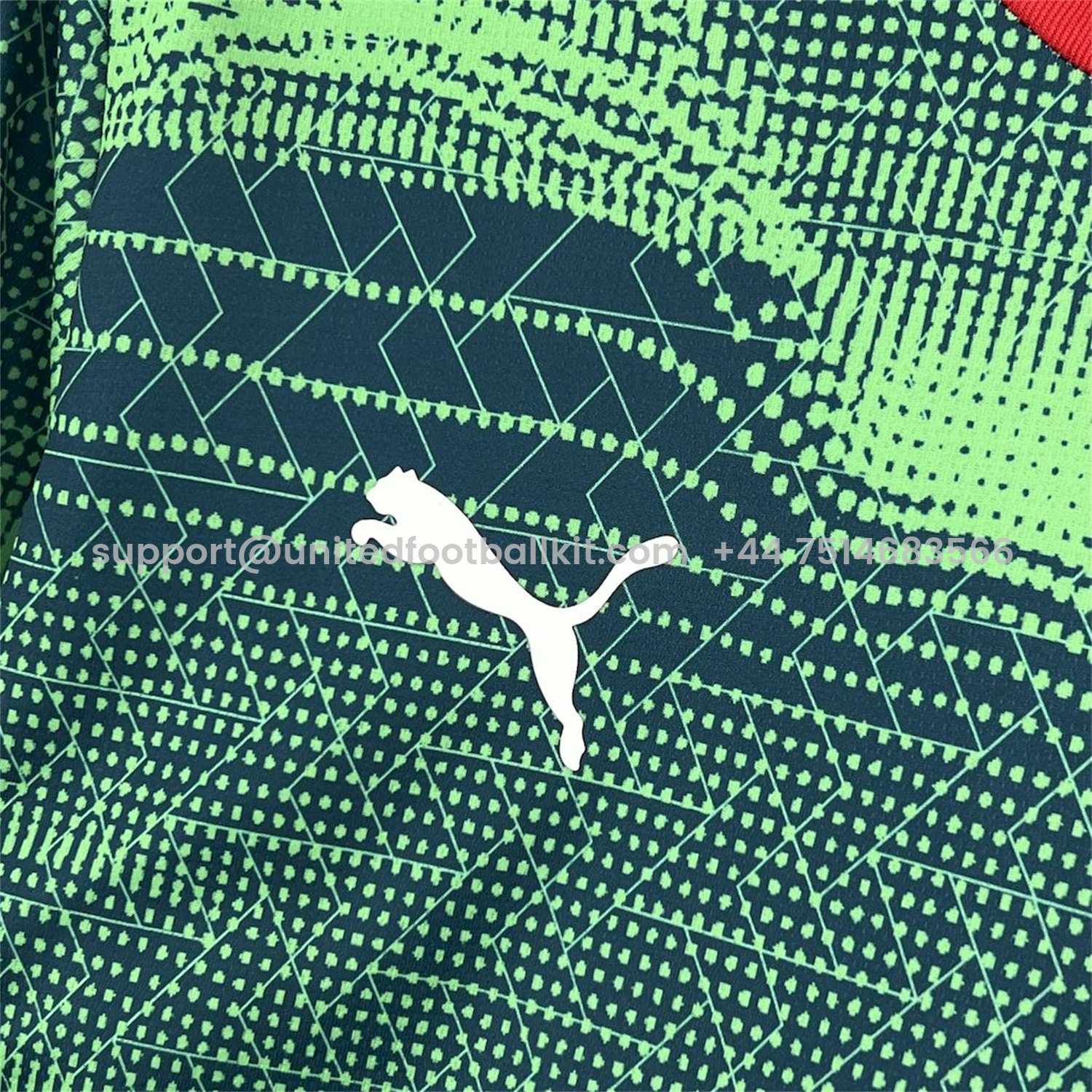 Unitedfootballkit.com | Portugal 2025-26 Green Esports Jersey - Fans Version -Customize Name, Number and Patch | Worldwide Shipping