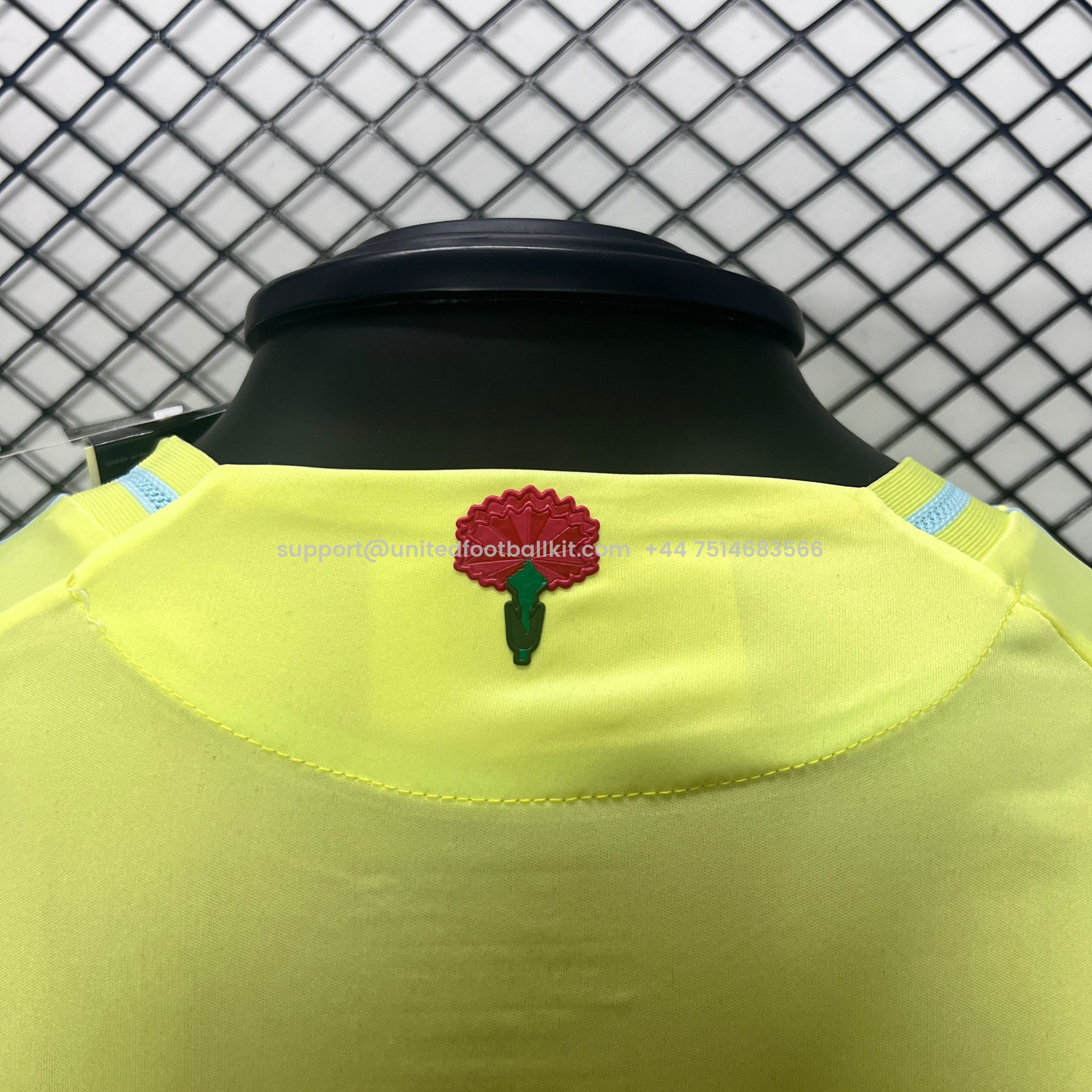 Unitedfootballkit.com | Spain 2024 Away Long Sleeve Jersey - Player Version -Customize Name, Number and Patch | Worldwide Shipping