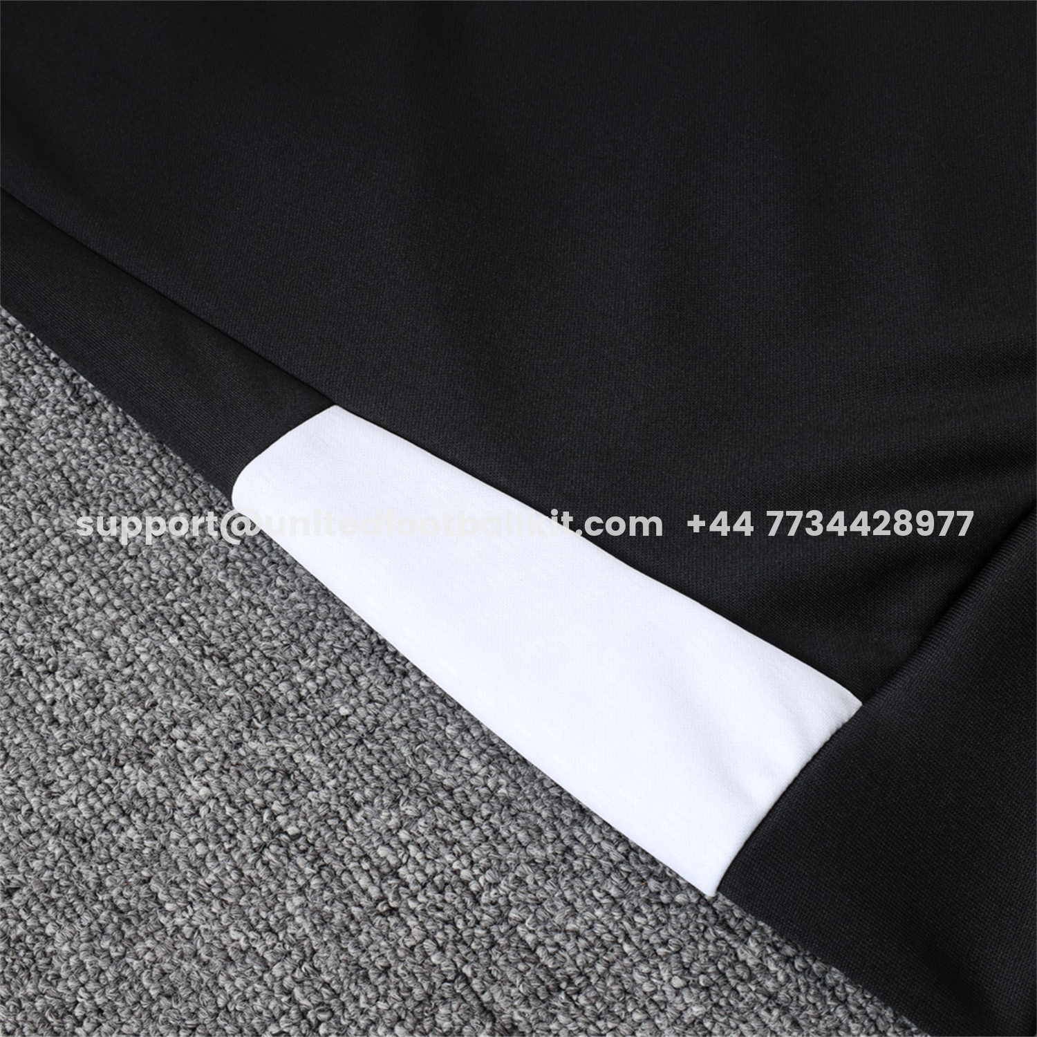 Unitedfootballkit.com | Arsenal 26-27 Jacket Training Tracksuit - Red Edge Black Jackets & Pants -Customize Name, Number and Patch | Worldwide Shipping