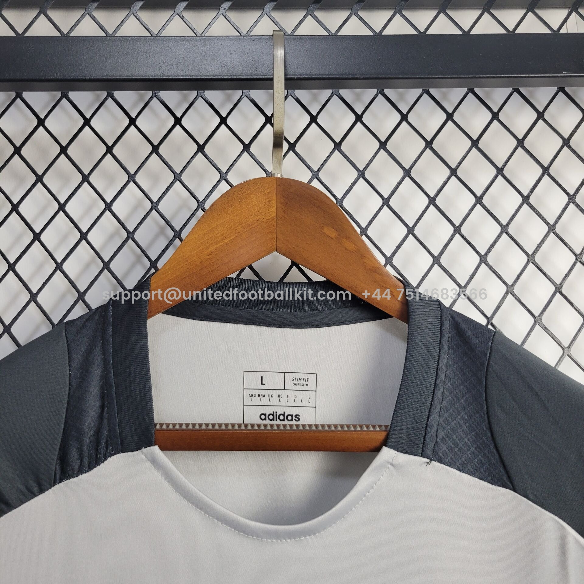 Unitedfootballkit.com | Benfica 24-25 Grey Training Jersey - Fans Version -Customize Name, Number and Patch | Worldwide Shipping