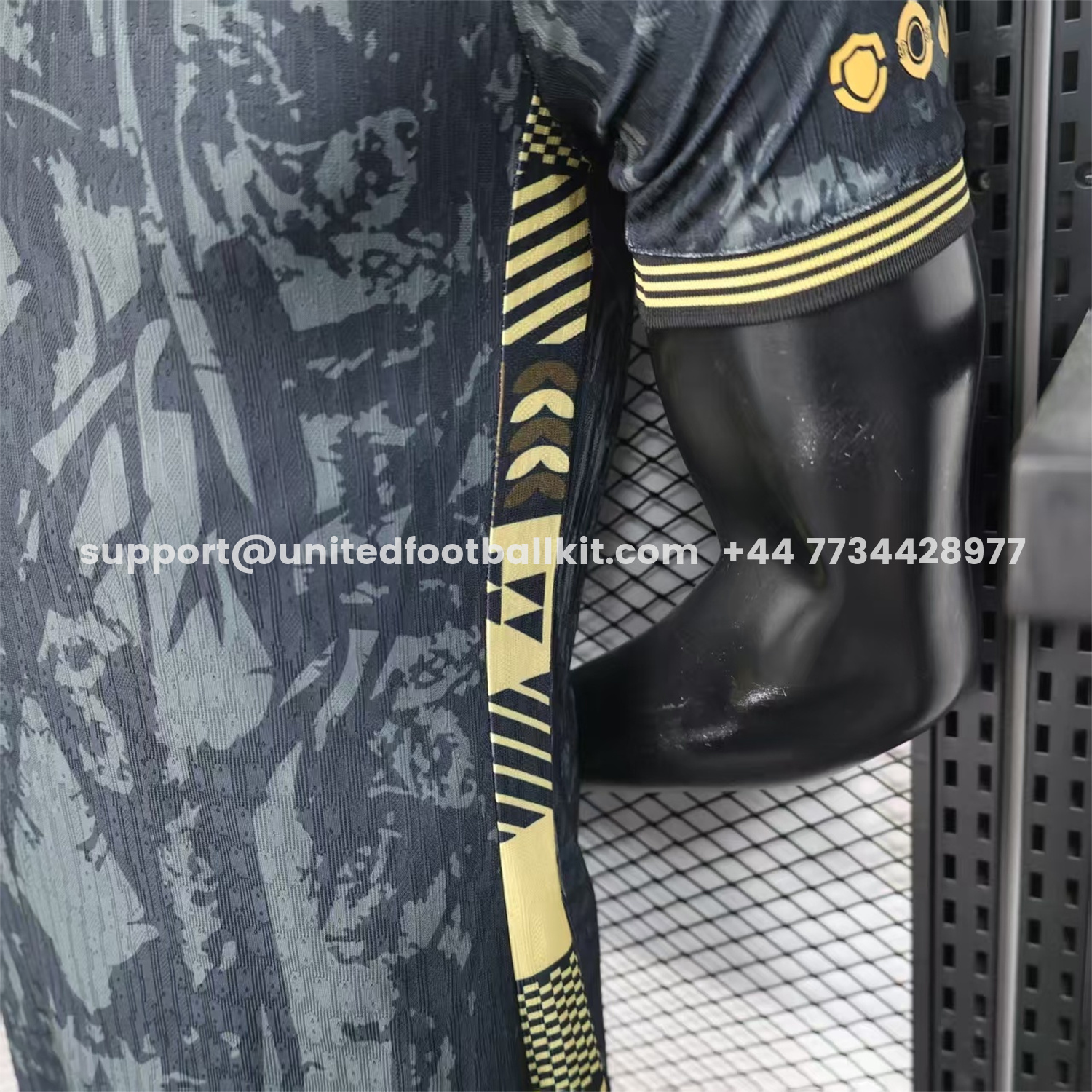 Unitedfootballkit.com | Portugal 2026 COMMA Black CR7 Special Jersey - Player Version -Customize Name, Number and Patch | Worldwide Shipping